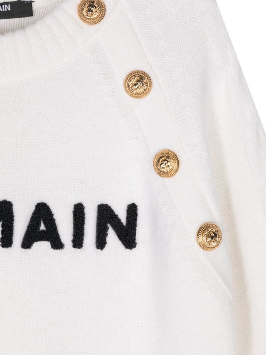 Shop Balmain Shirts In Multicolour