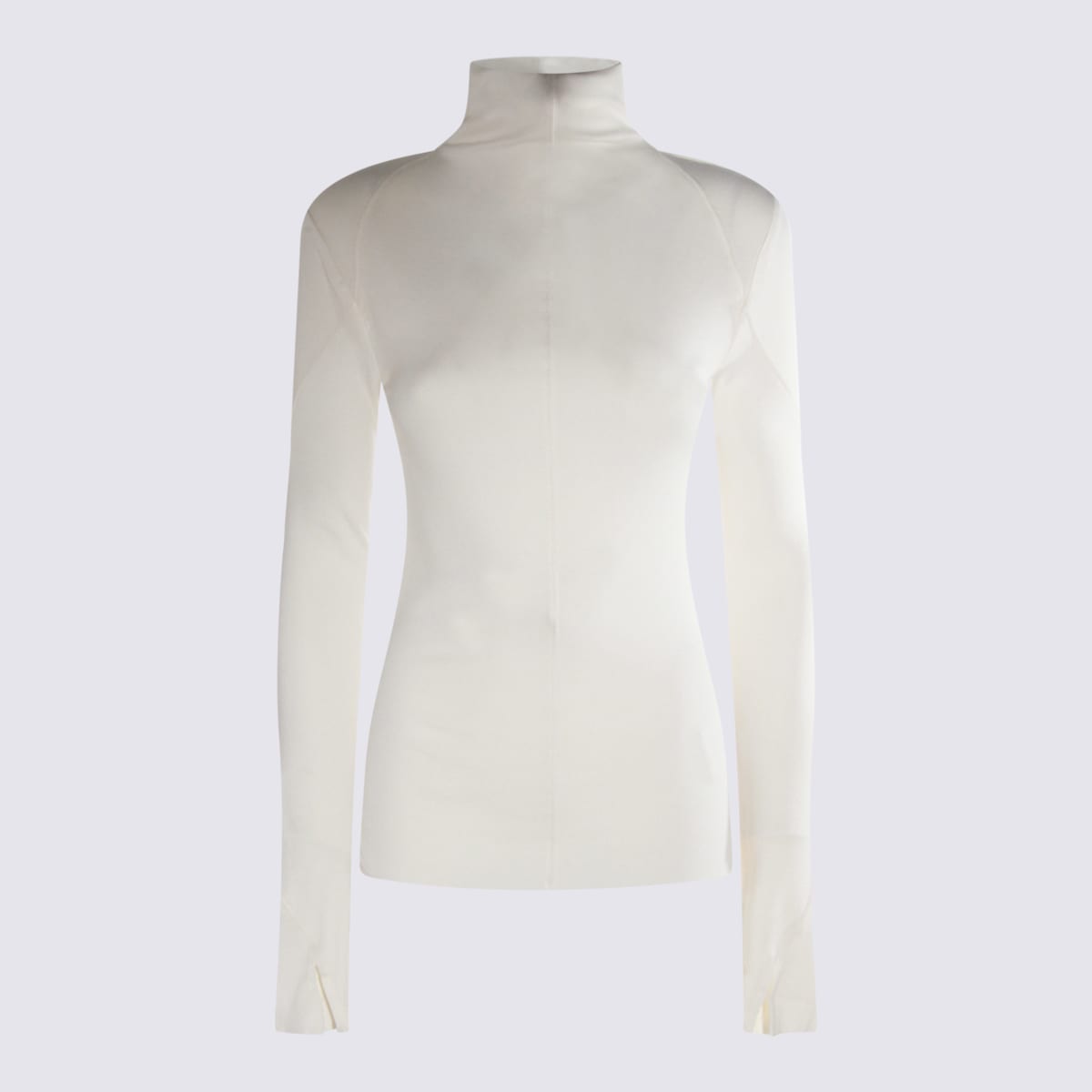 Thom Krom White Viscose Top In White