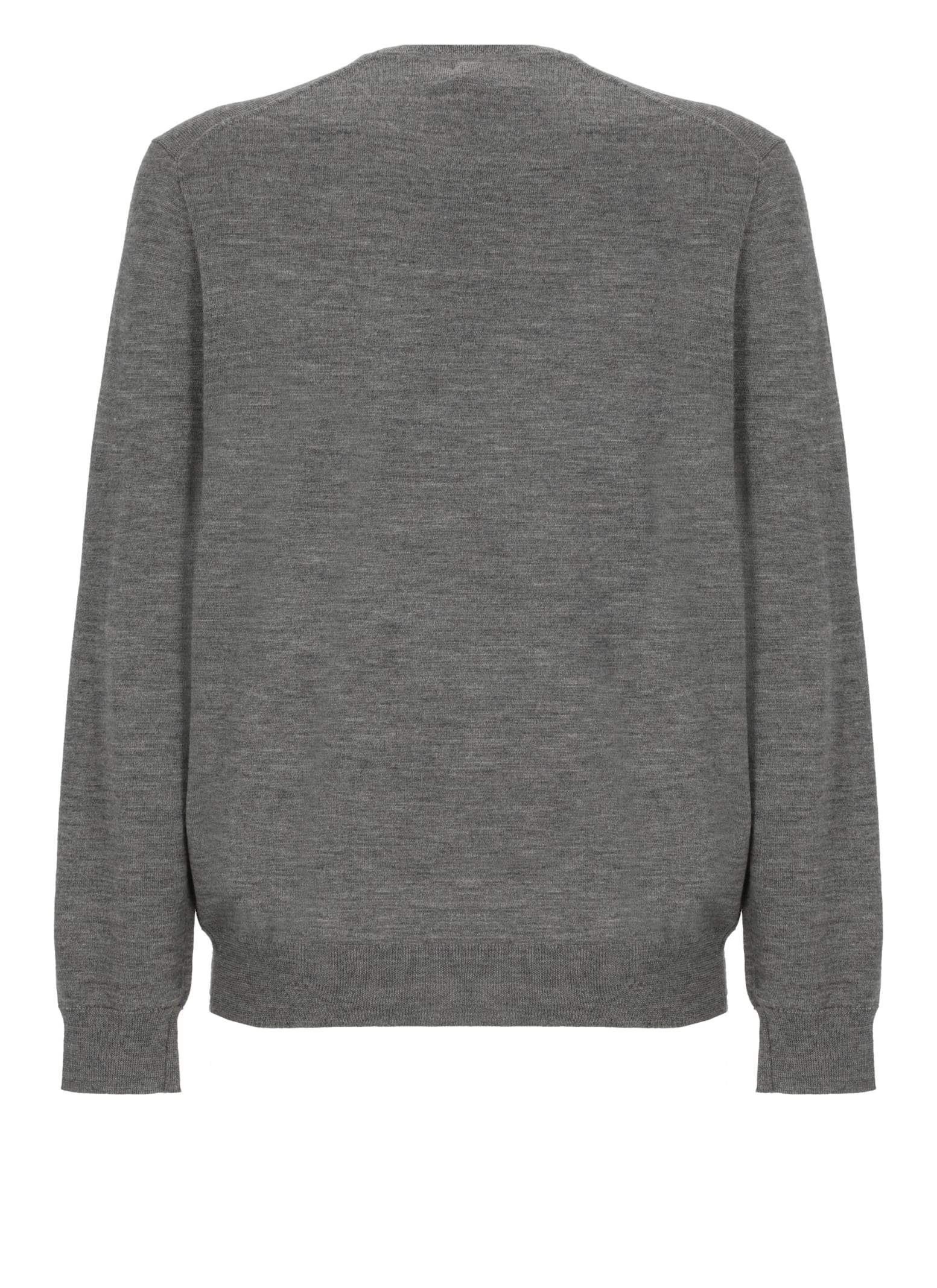 Shop Ralph Lauren Pony Sweater In Grey