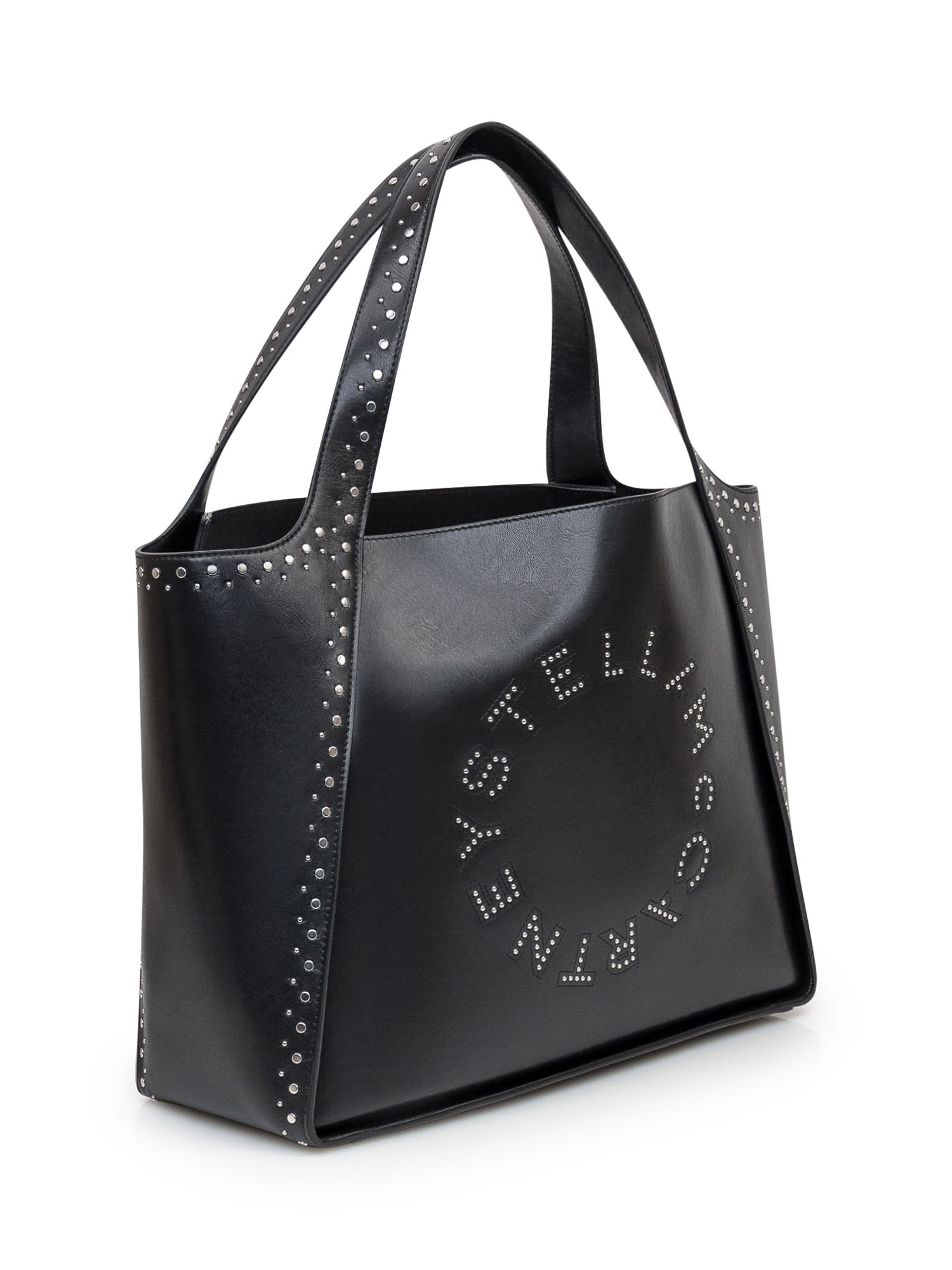 Shop Stella Mccartney Alter Mat Tote Bag In Black