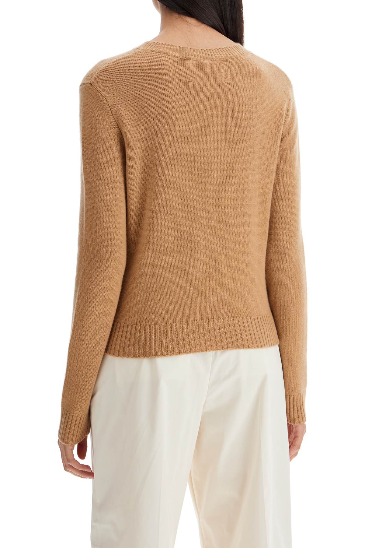 Shop Lisa Yang Cashmere Mable Pullover In Savannah (beige)