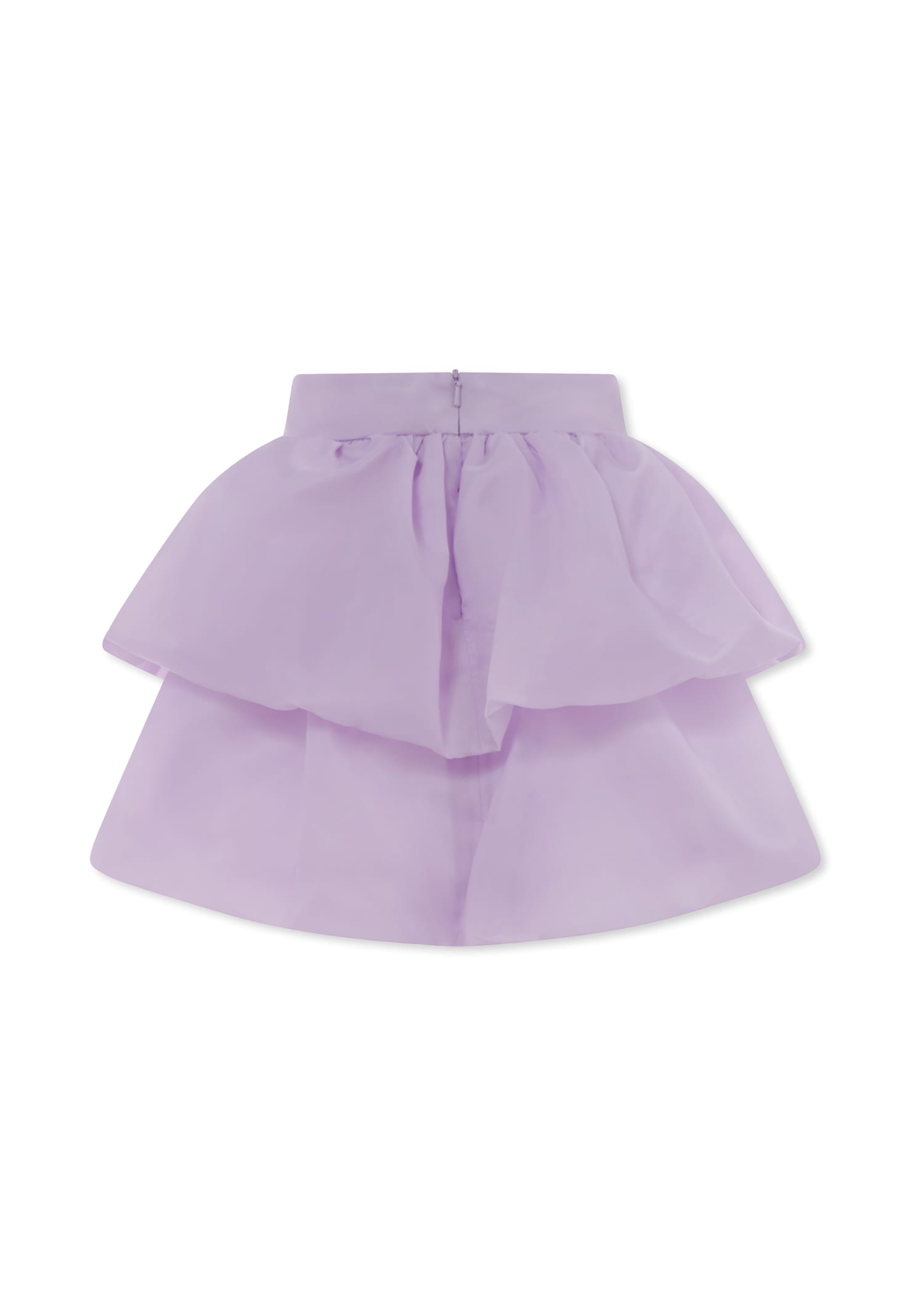 Caroline Bosmans Flared Skirt In Purple