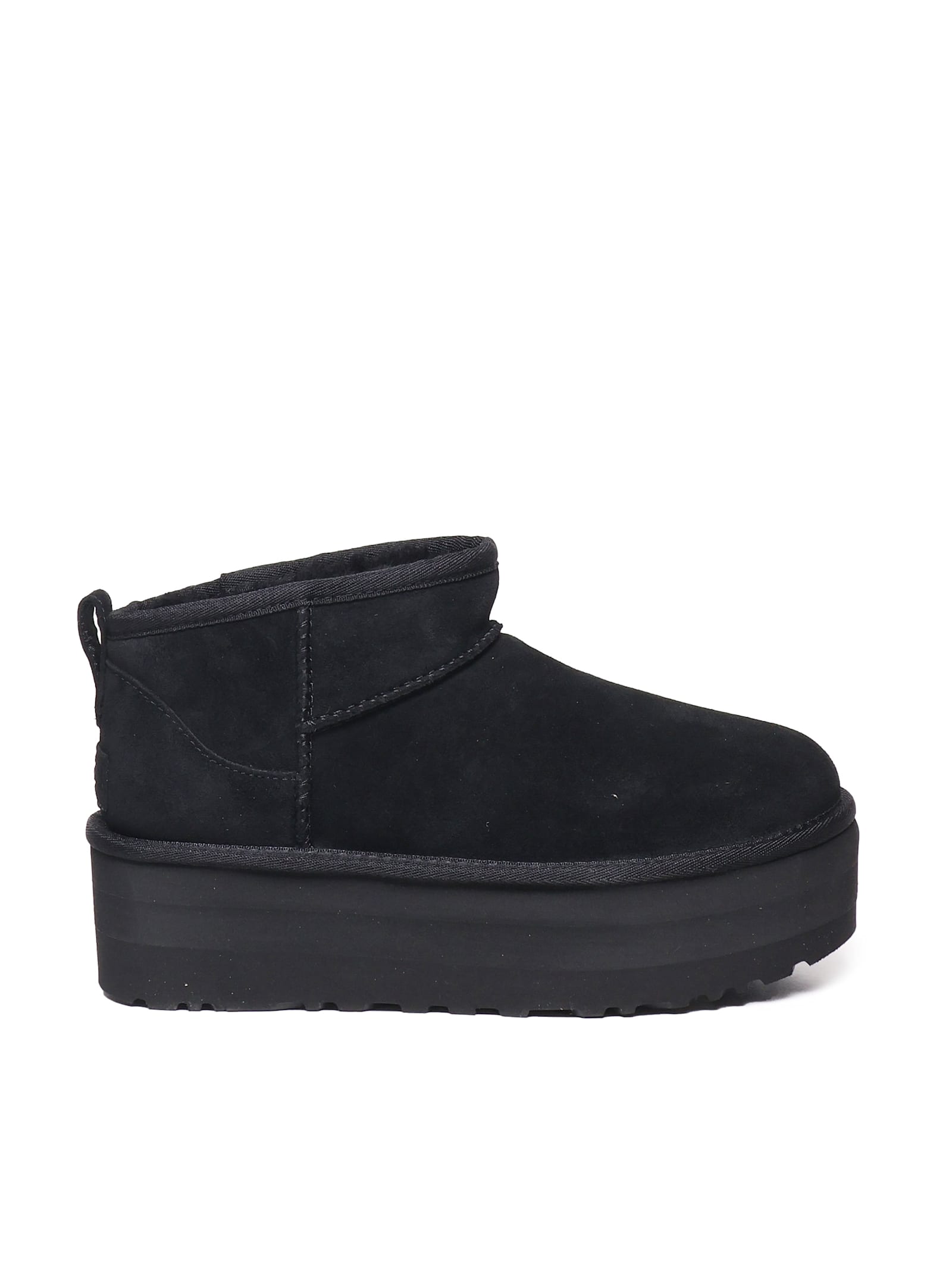 Ugg Classic Ultra Mini Platform Boots In Black