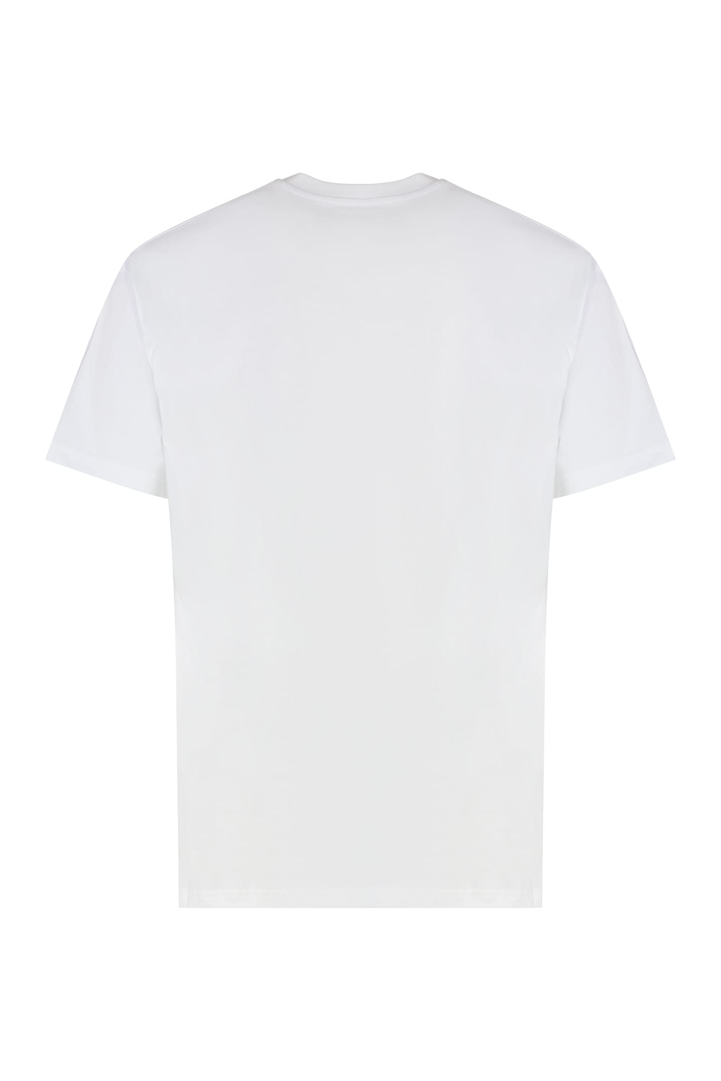 Givenchy Logo Lettering Crewneck T-shirt In White
