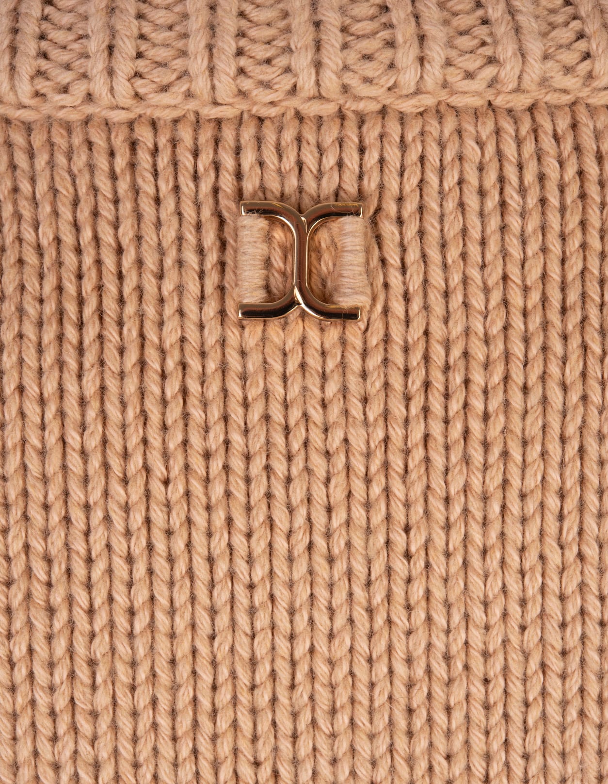 Shop Chloé Ultimate Nude Cotton And Cashmere Pullover In Brown