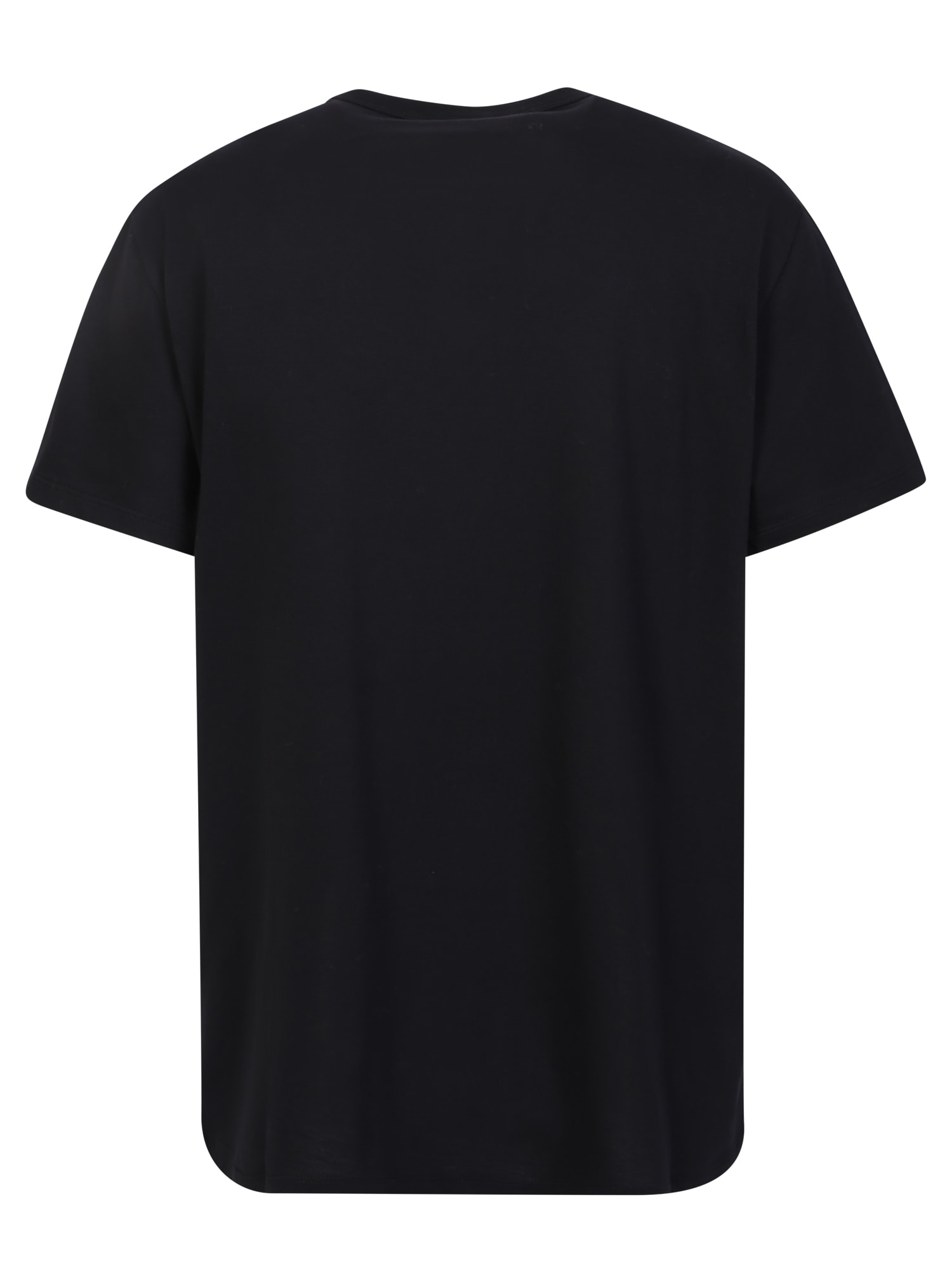 Shop Alexander Mcqueen Black Vortex T-shirt