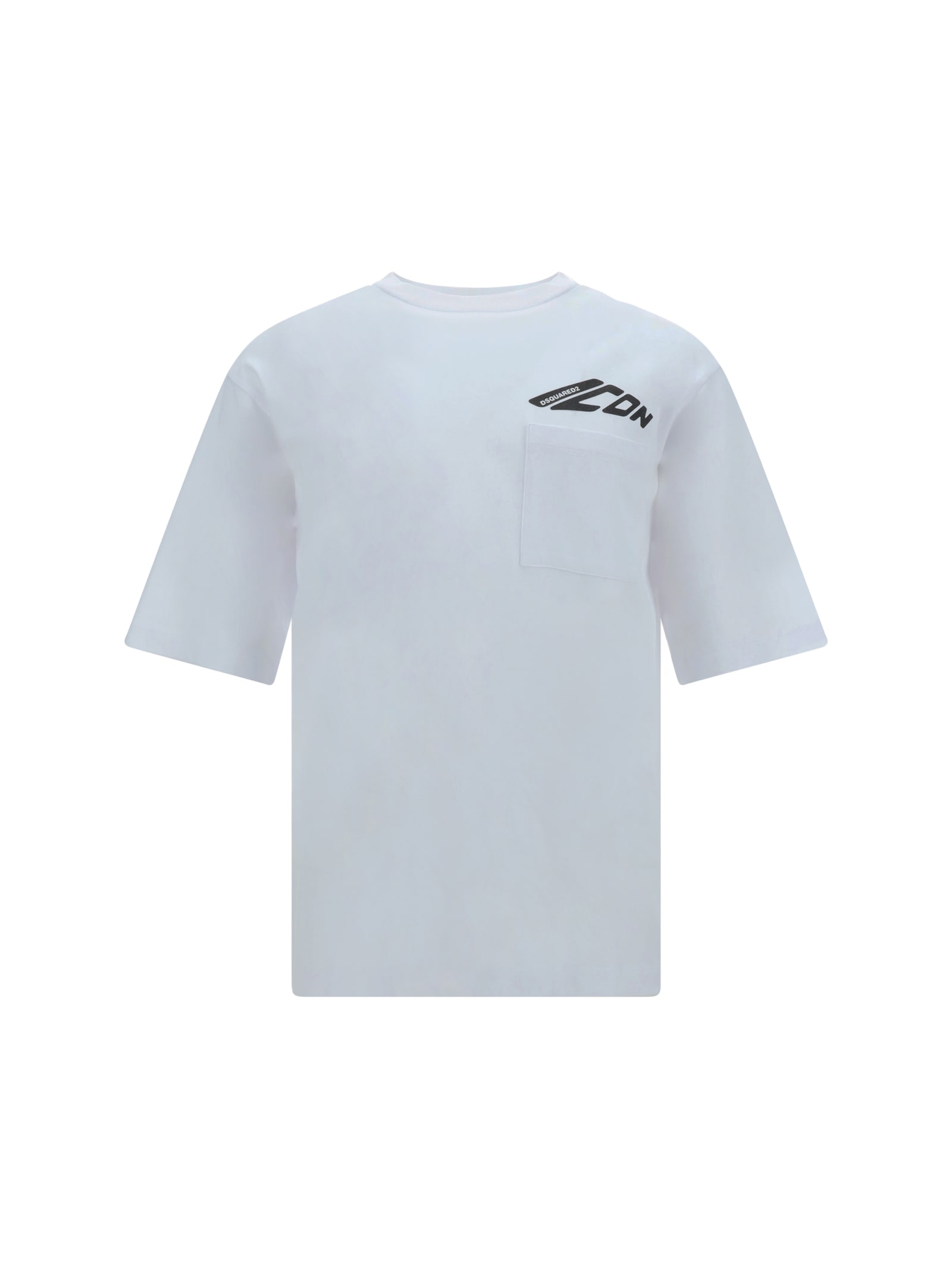 Shop Dsquared2 T-shirt In White