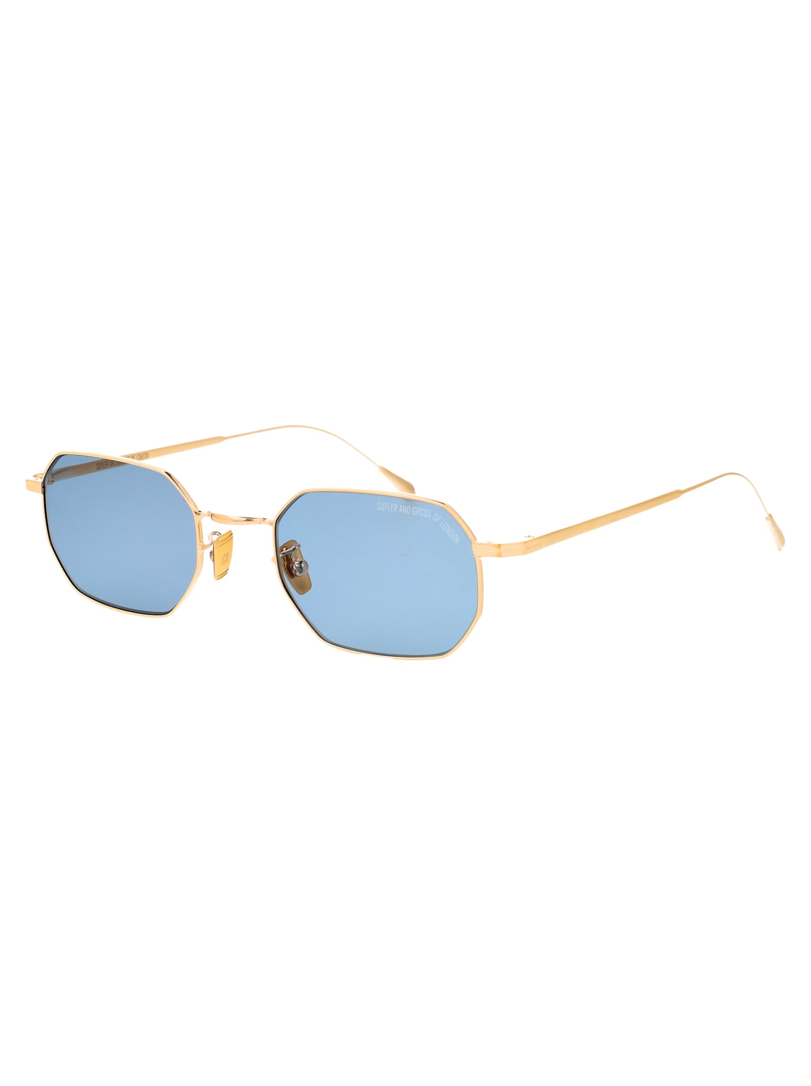 Shop Cutler And Gross 0005 Sunglasses In Gold