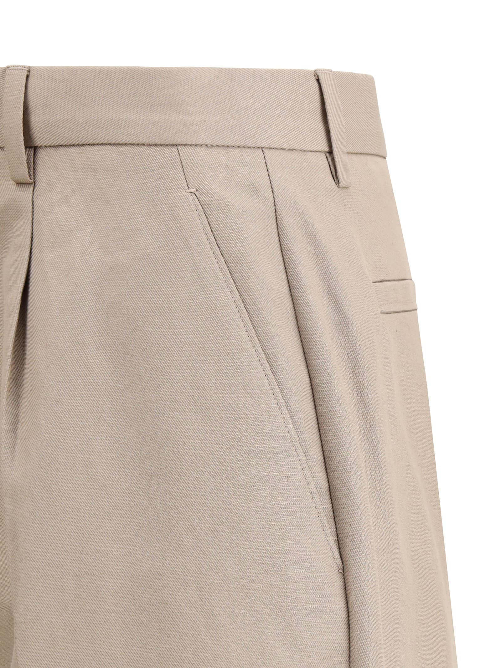 Shop Zegna Chino Pants In N02