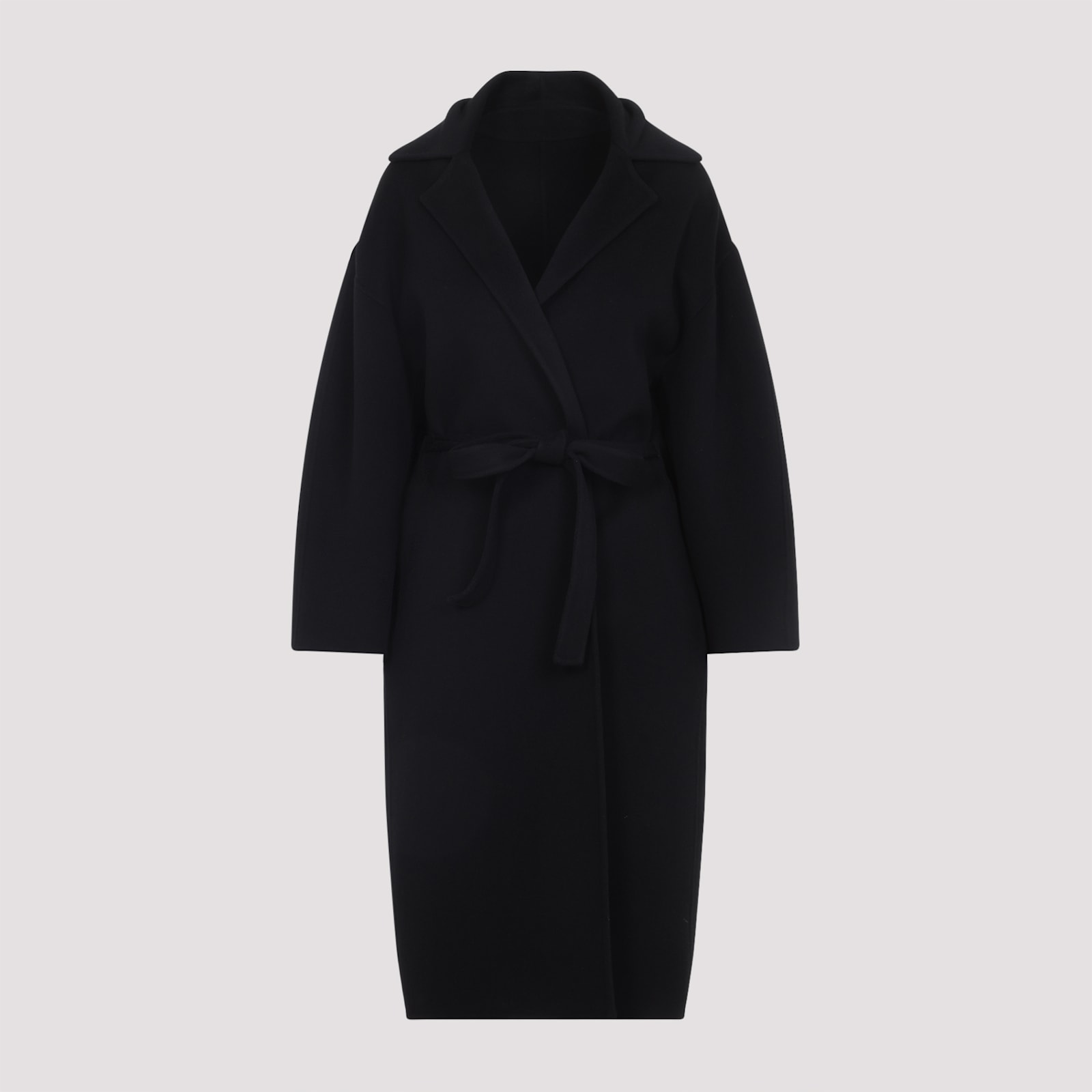 Alberta Ferretti Alberta Ferreti Double Coat In Black