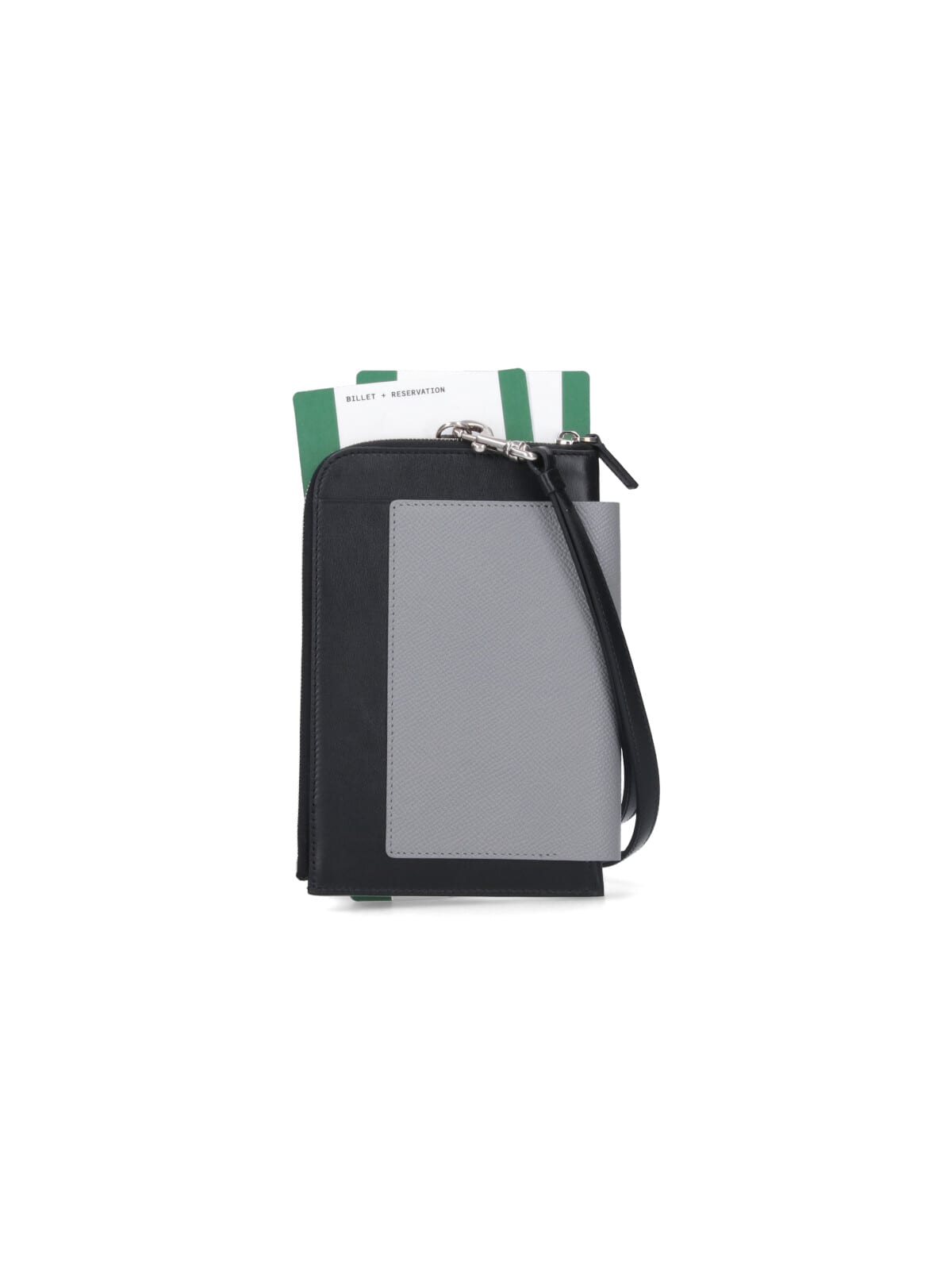 Balenciaga Travel Essentials And Wrist Strap In Gray