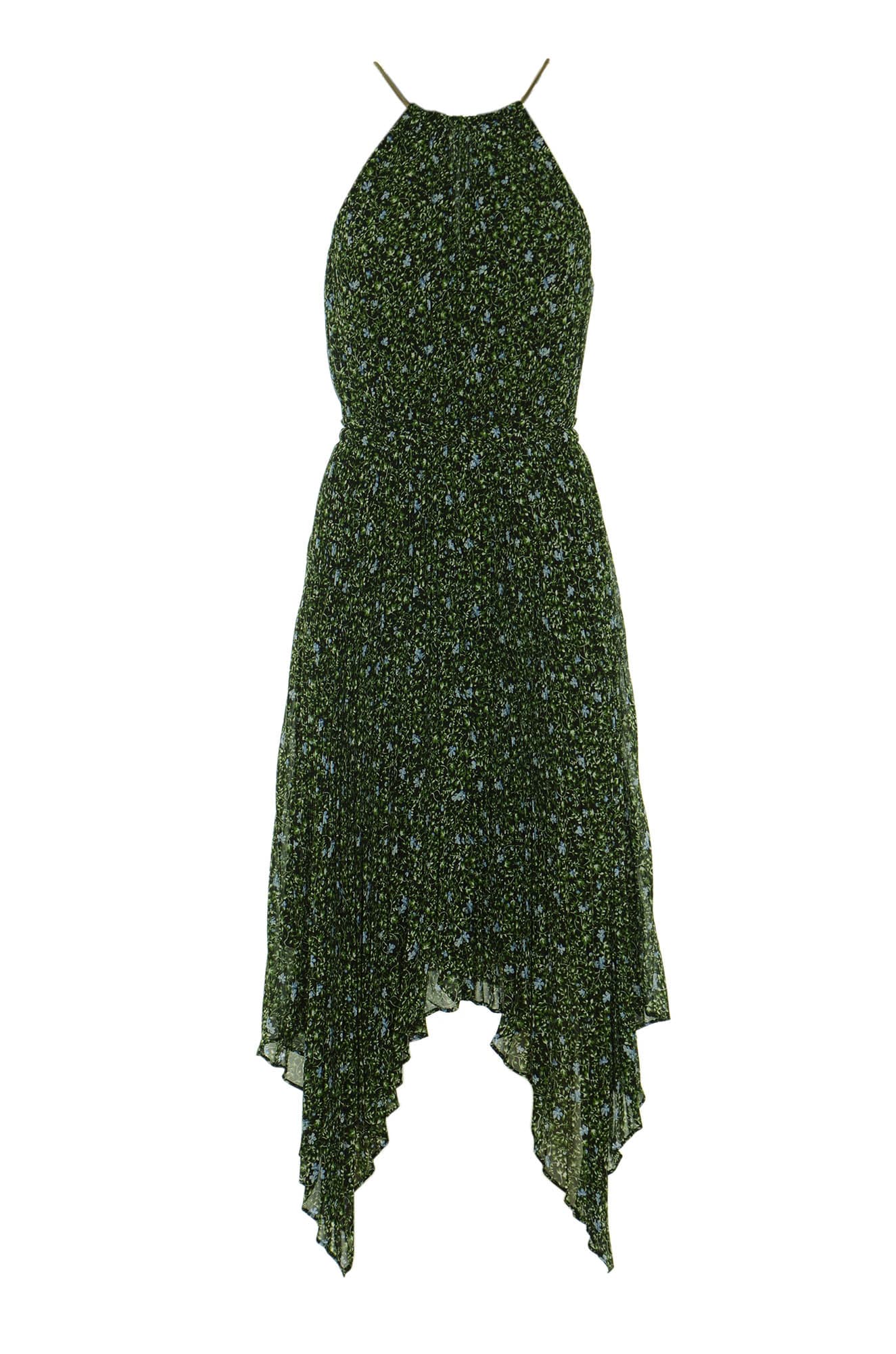 Michael Kors Asymmetric Floral Dress