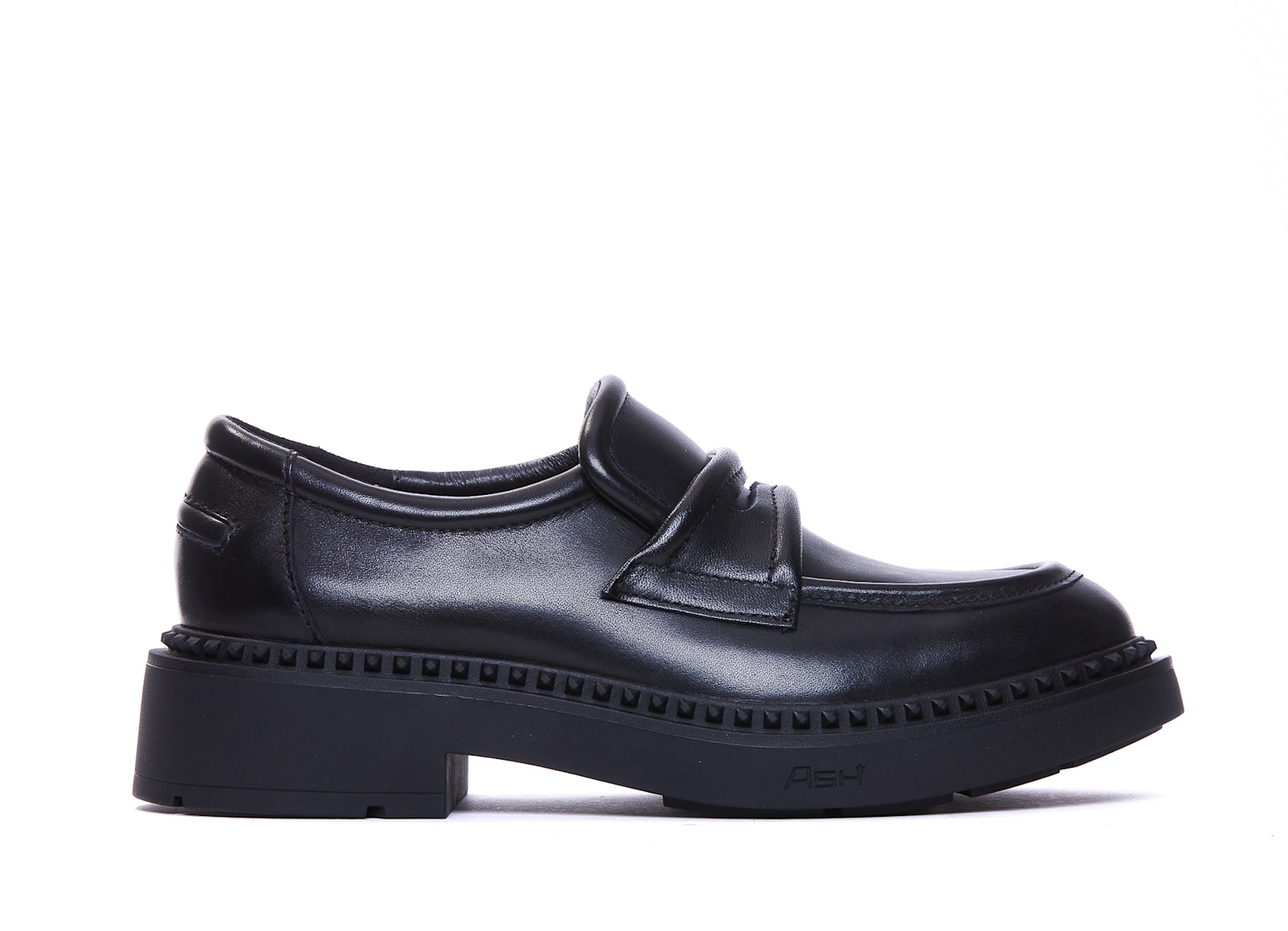 Ash Miracle Loafers In Black