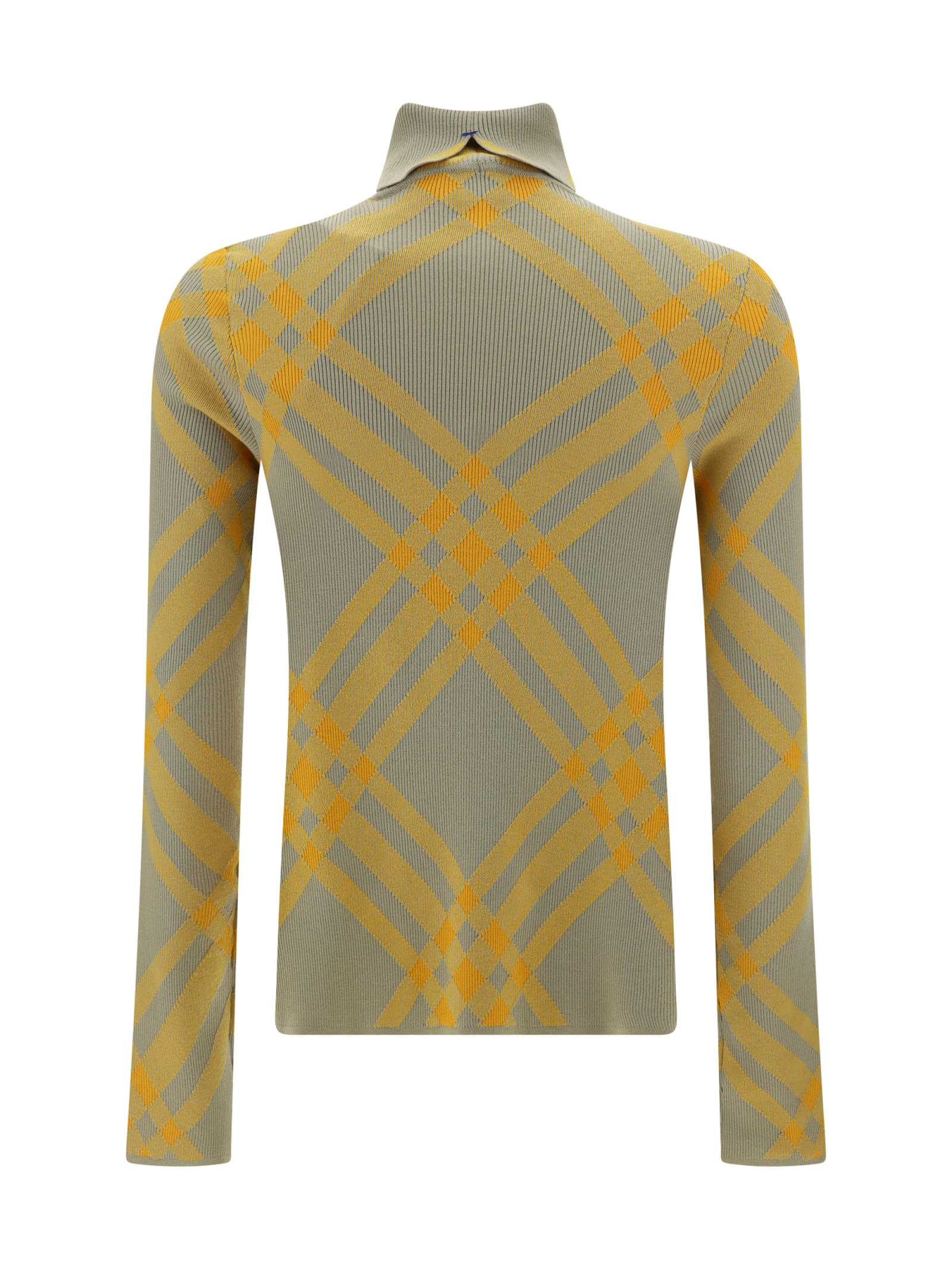 Shop Burberry Sweater In Neutrals/yellow
