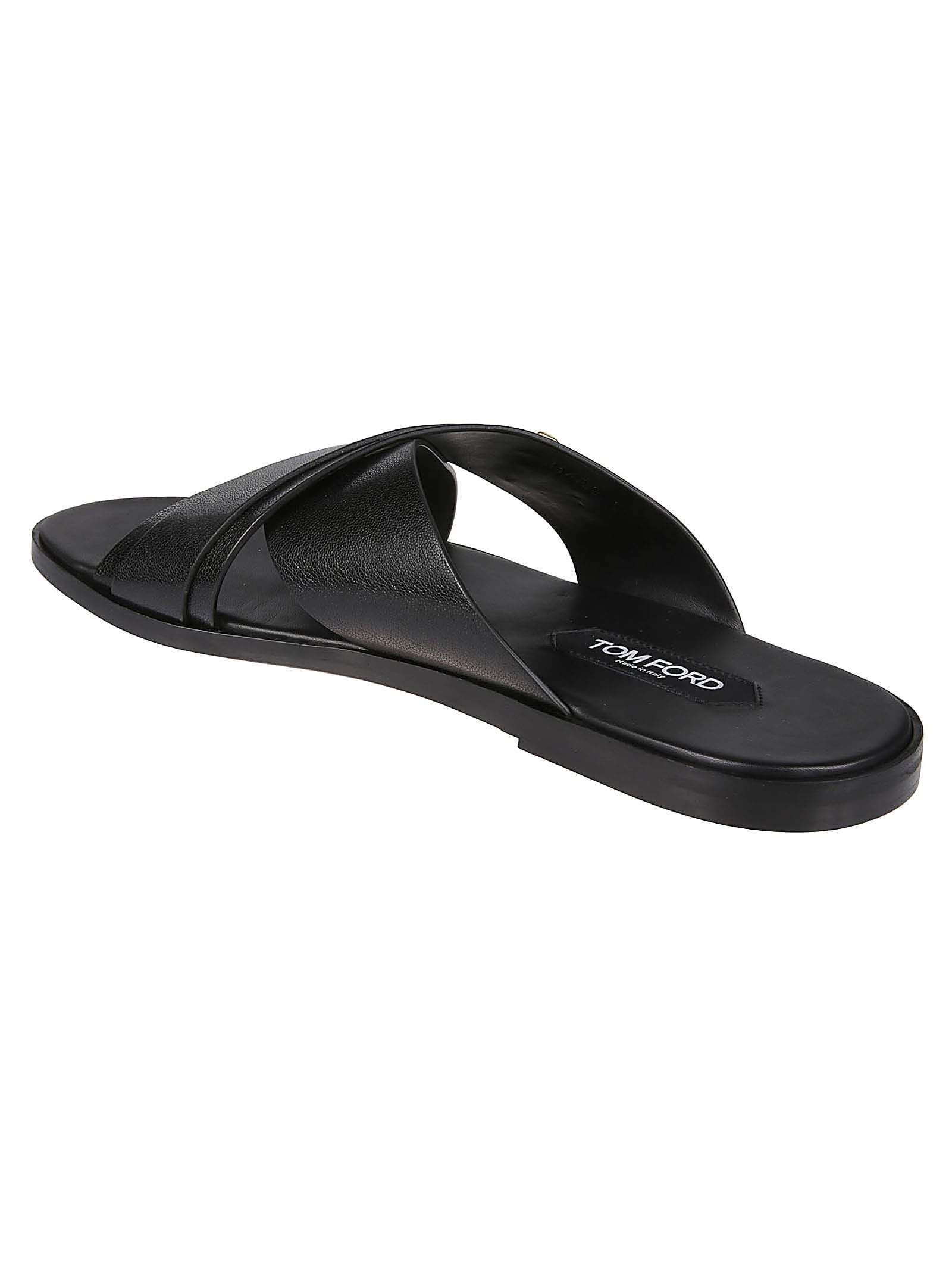 Shop Tom Ford Preston Informal Sandals In Black