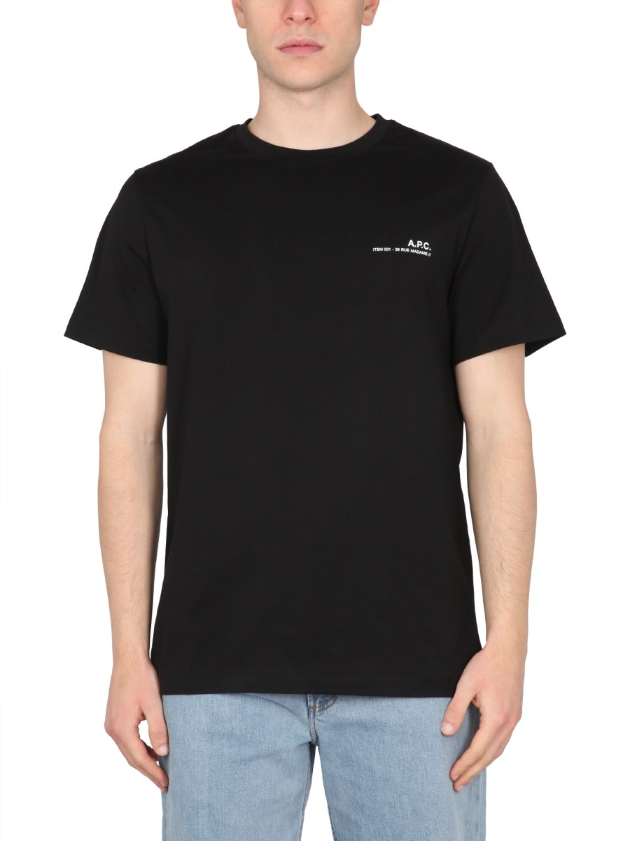 Shop Apc T-shirt Item In Black