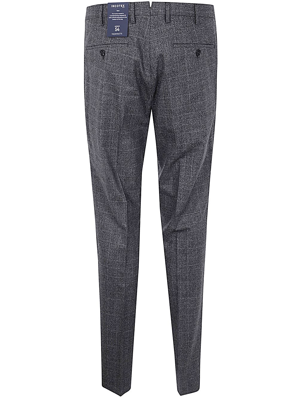 Shop Incotex Men Trouser In Dark Grey