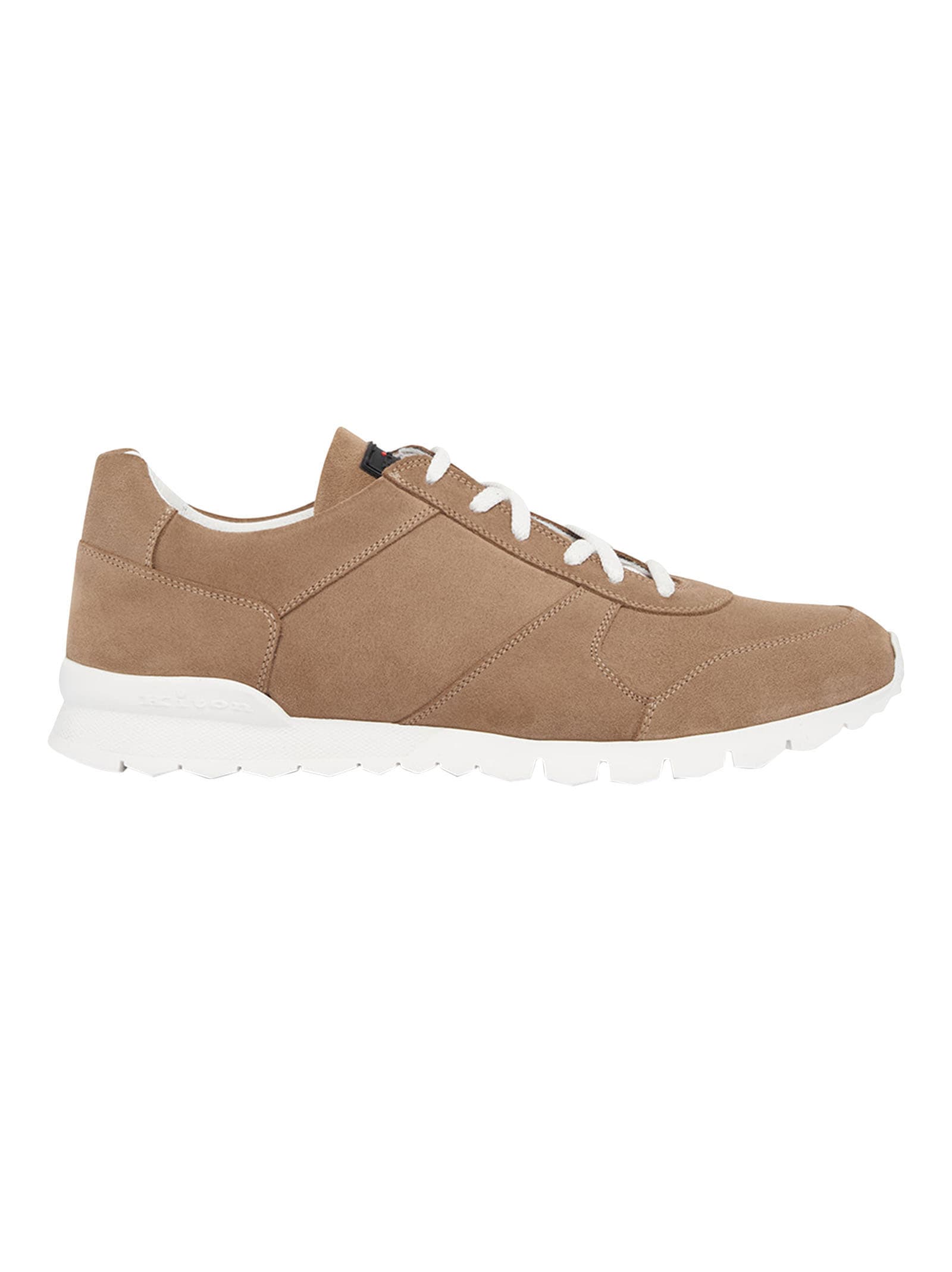 Kiton Shoes Calfskin In Beige