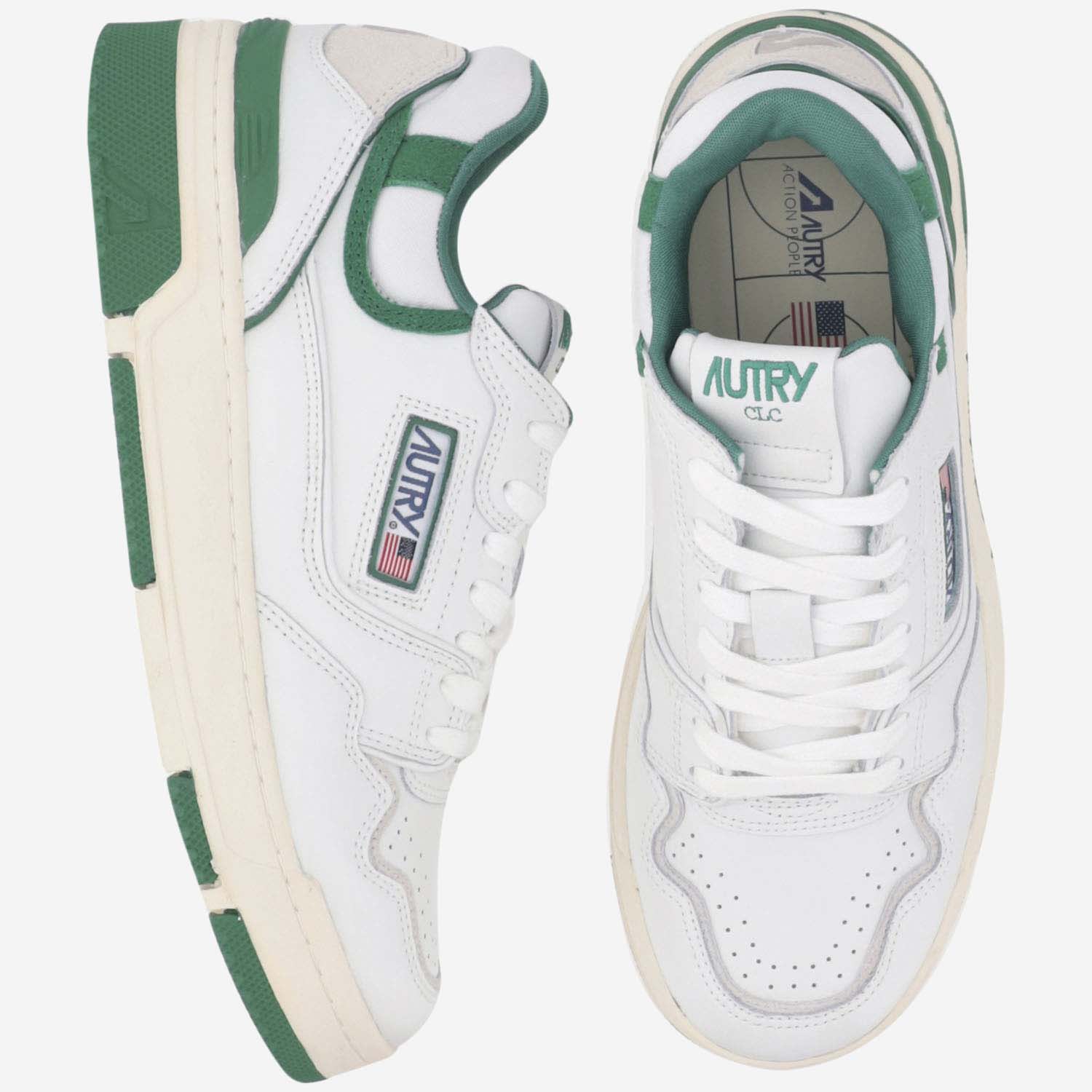 Shop Autry Sneakers Clc In Bianco