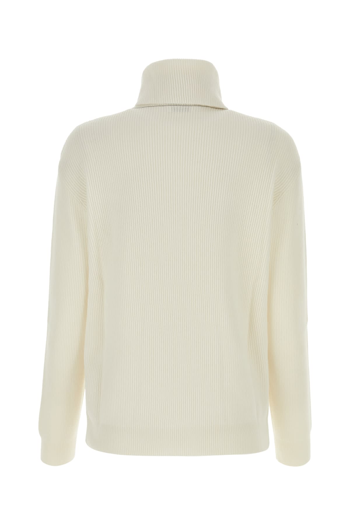 Brunello Cucinelli Knitwear Turtleneck Long Sleeves Ribbed Cuffs In C159