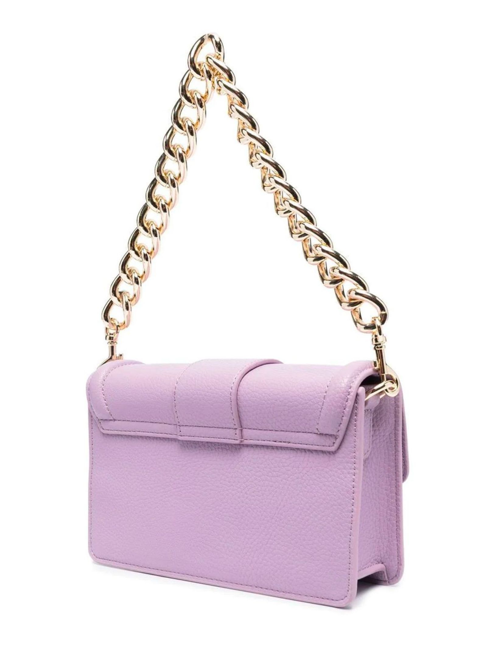 Shop Versace Jeans Couture Bag In Purple