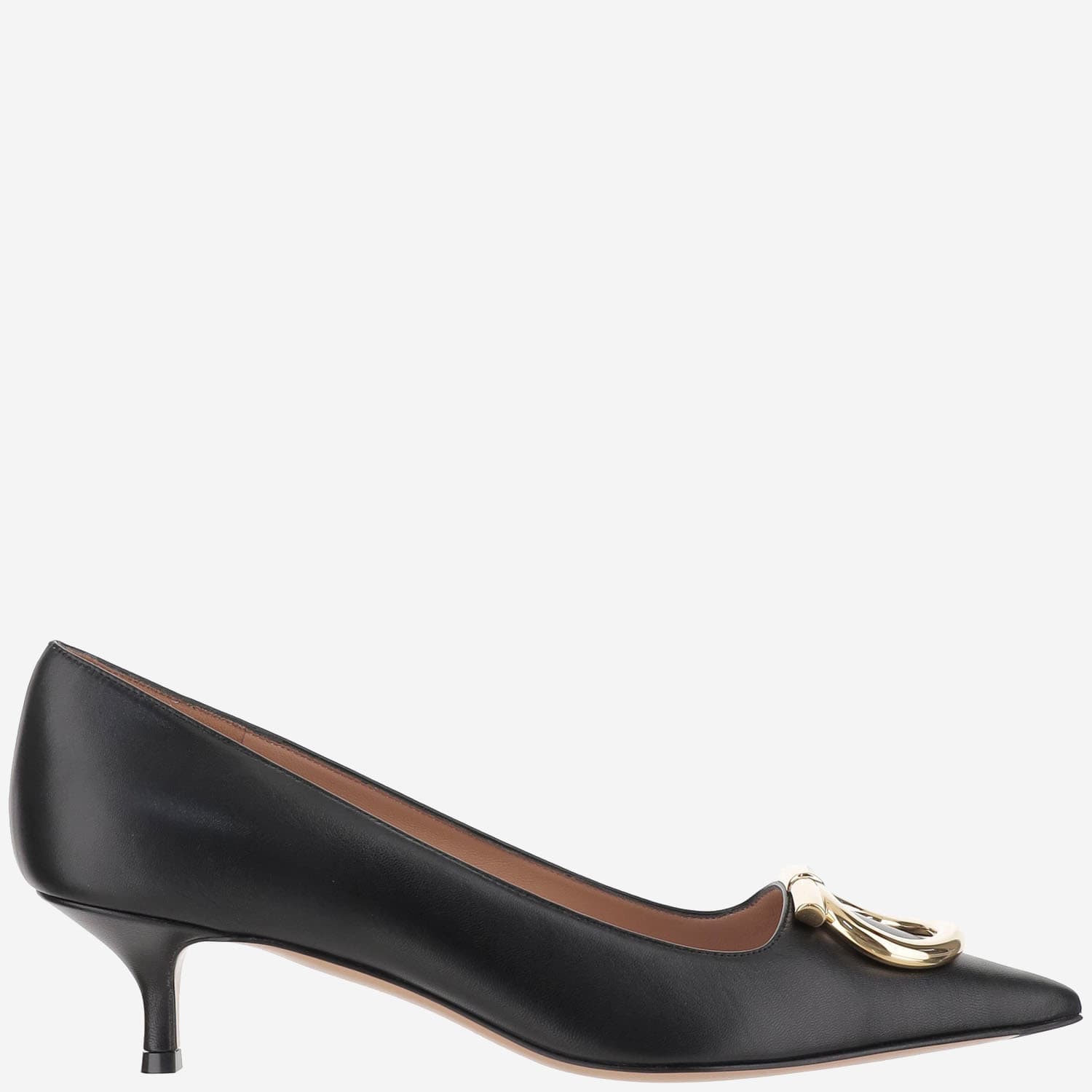 Ferragamo 40mm Gancini Pointed-toe Pumps
