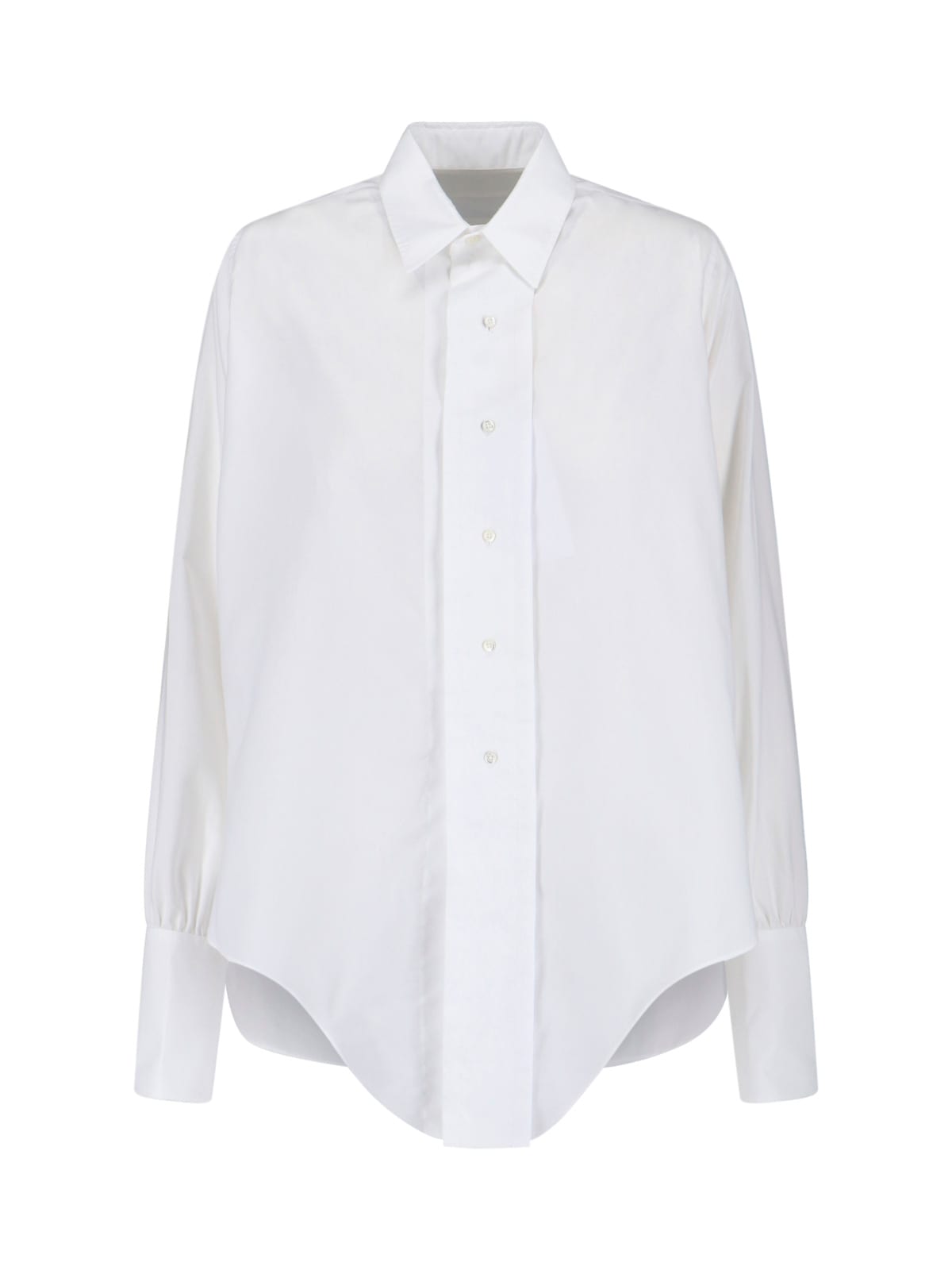 Maison Margiela Cotton Shirt In White