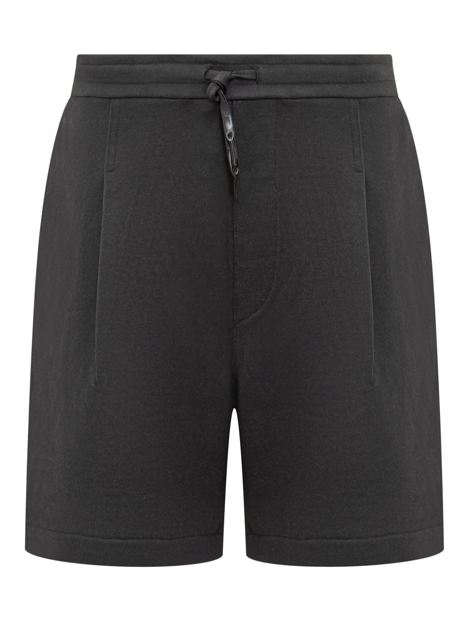 Shop A Paper Kid Sweat Short Pants With Darts. In Black