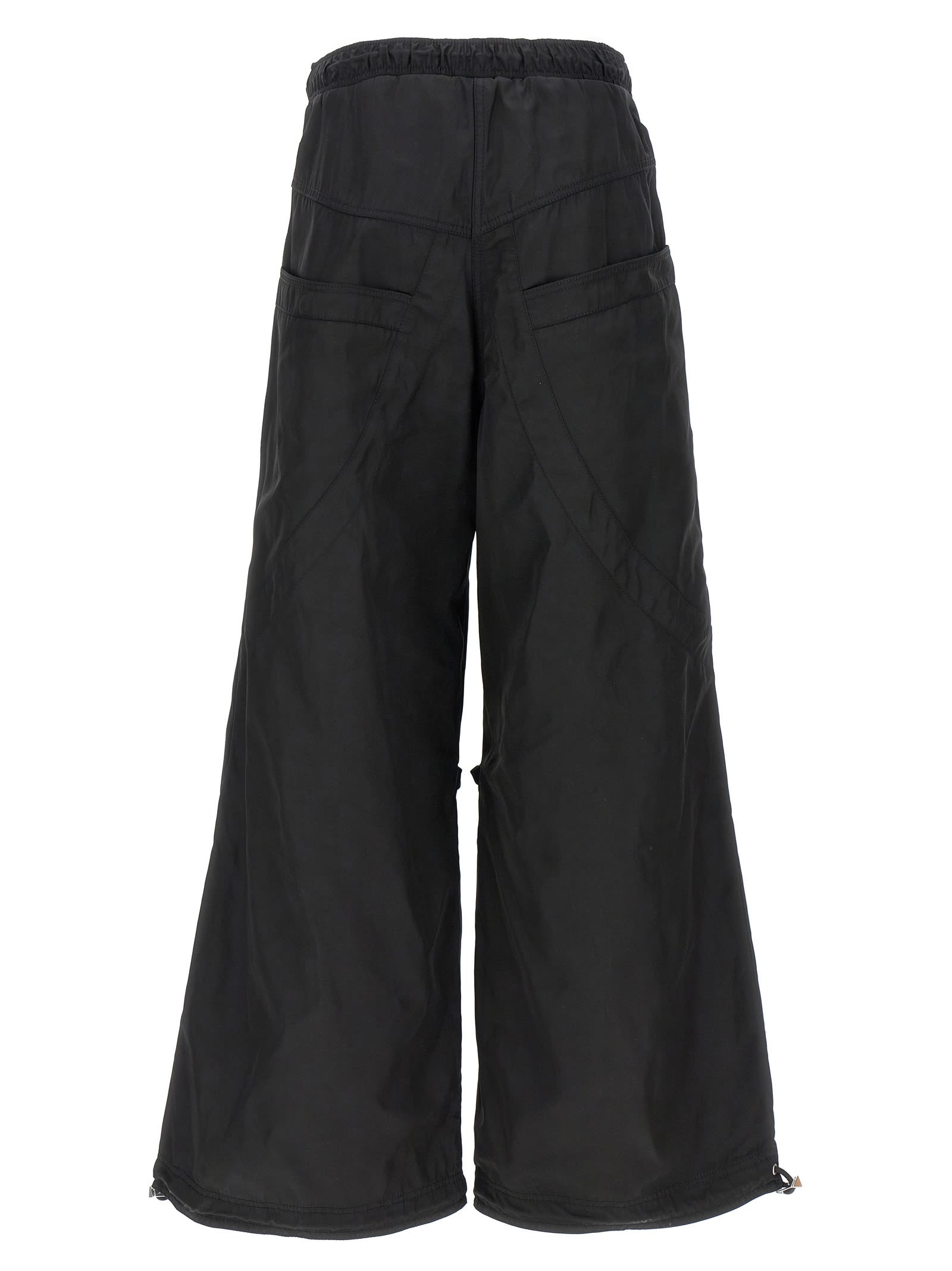 Attico Elegant Long Pants For Women In Black