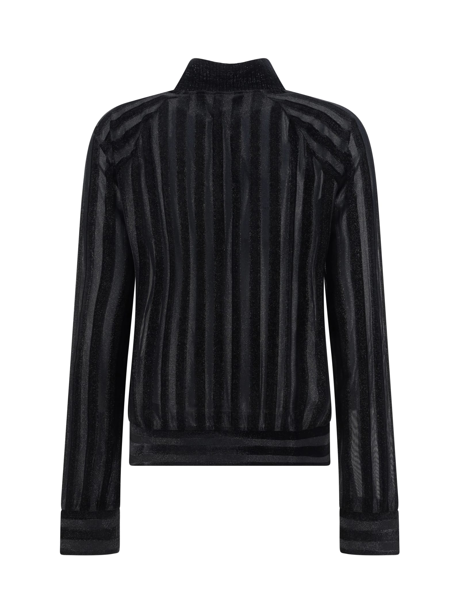Balmain High-neck Logo Sweater Women In Noir/argent