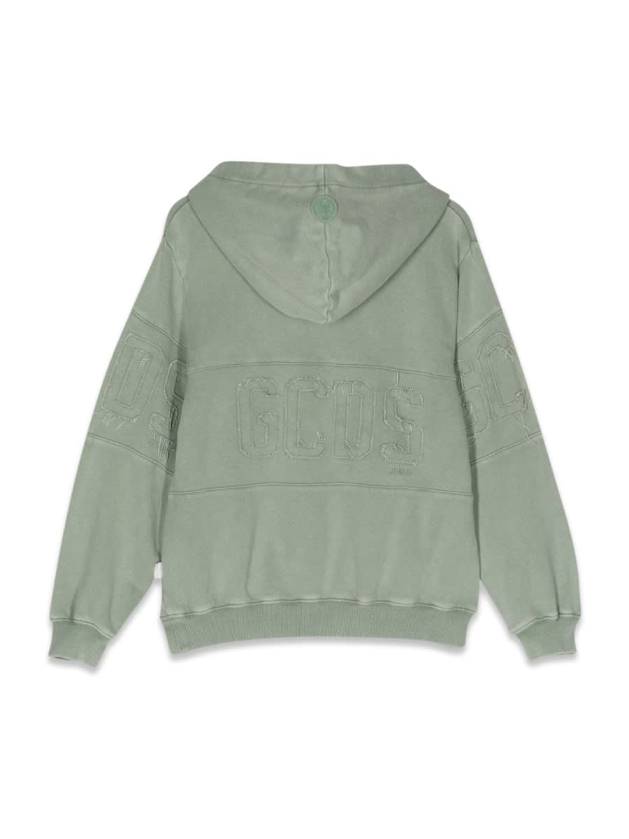 Gcds Mini Hoodie In Green