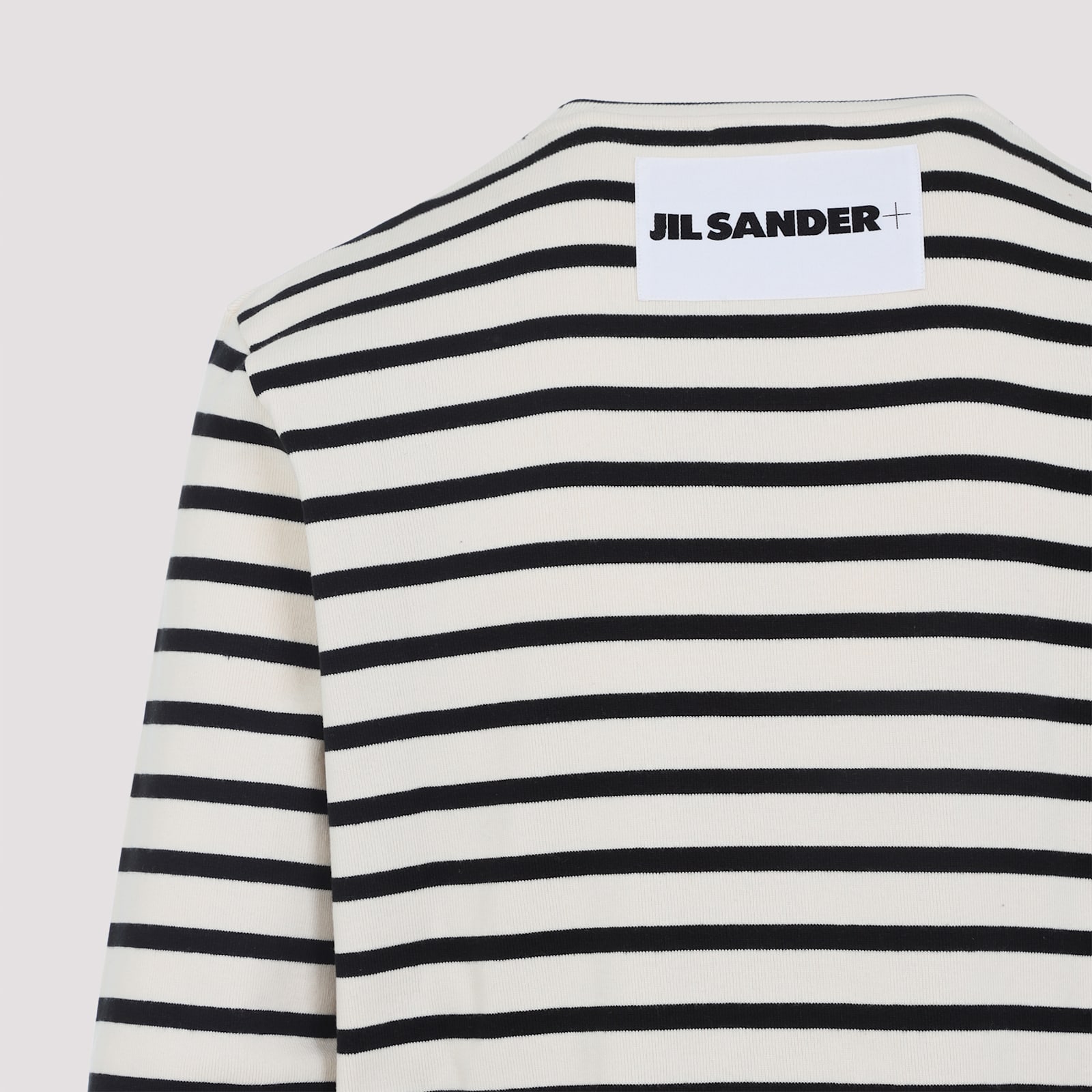 Jil Sander Bluejay Cotton Long Sleeved Top In Blue