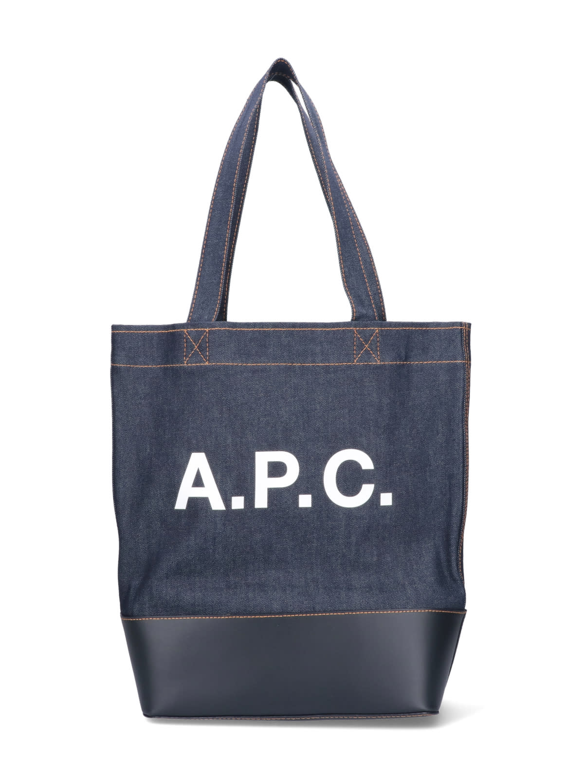Apc Axelle Tote Bag In Blue