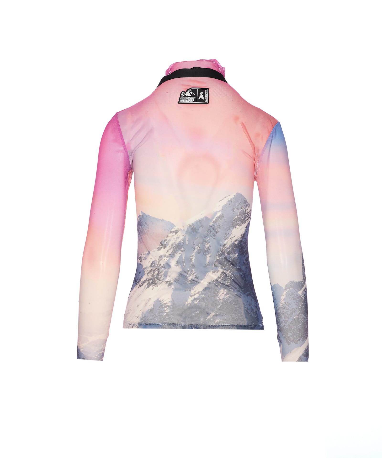Patrizia Pepe Long Sleeves T-shirt In Multi