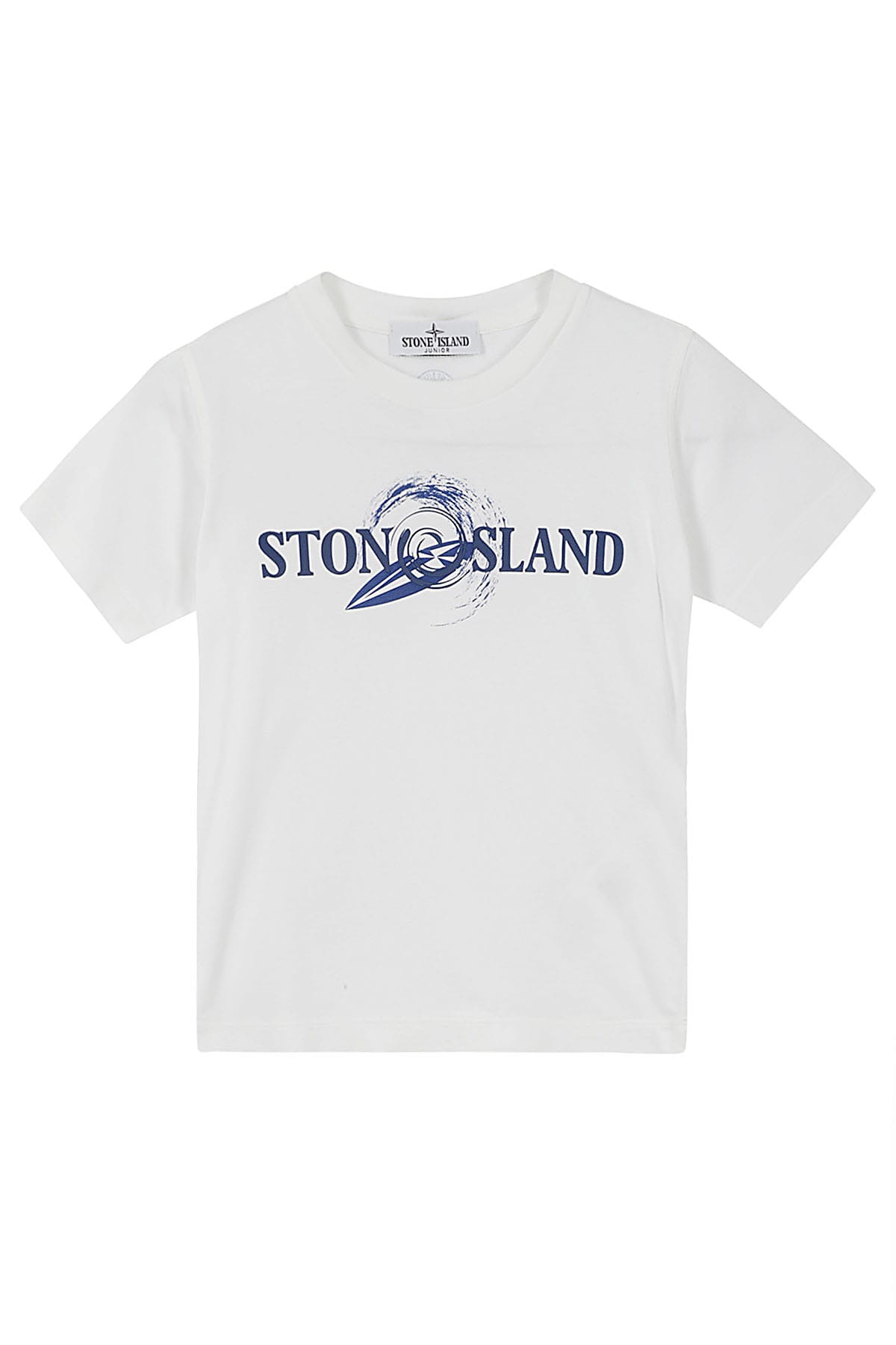 Shop Stone Island Junior T Shirt In White