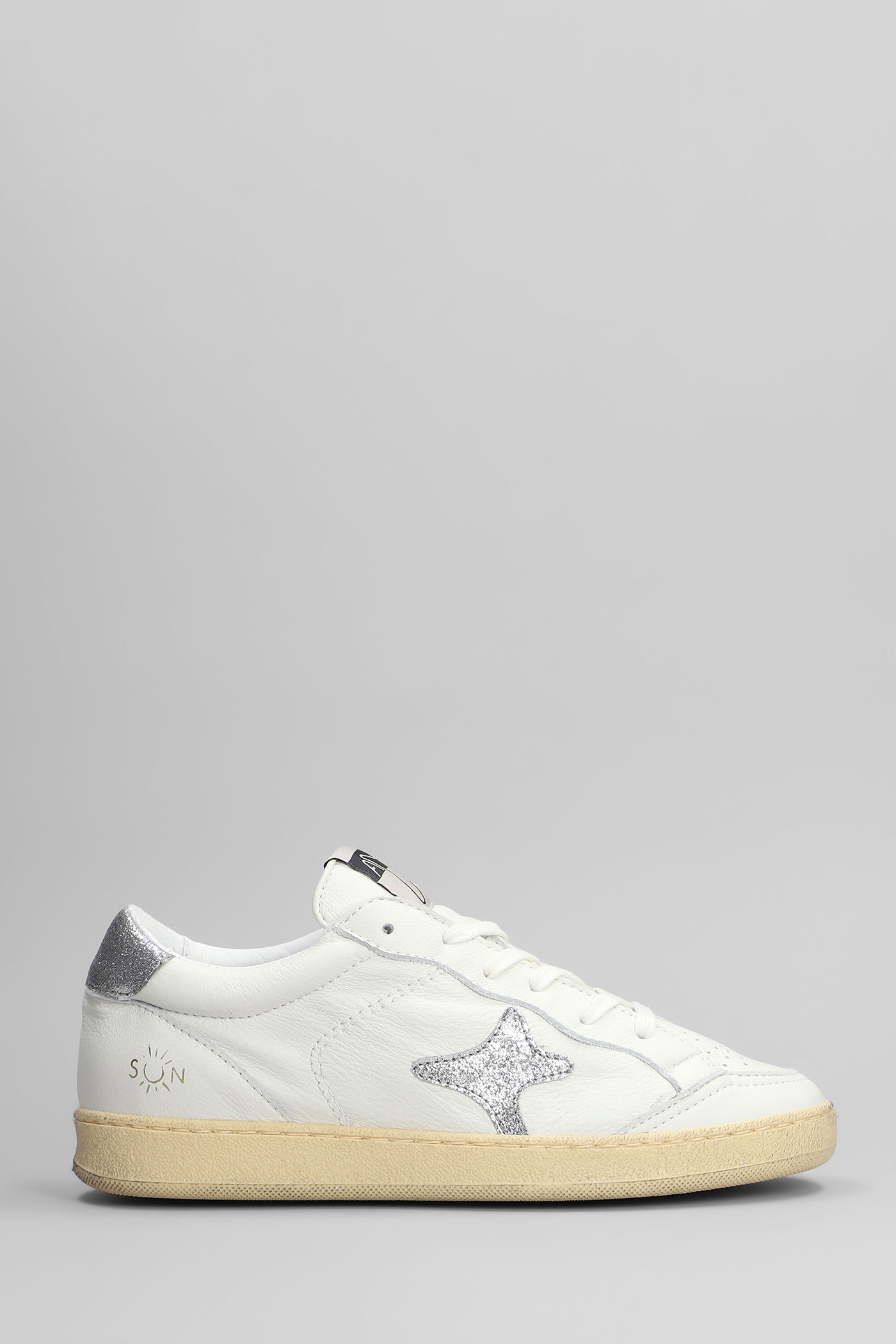 AMA-BRAND Sneakers In White Leather