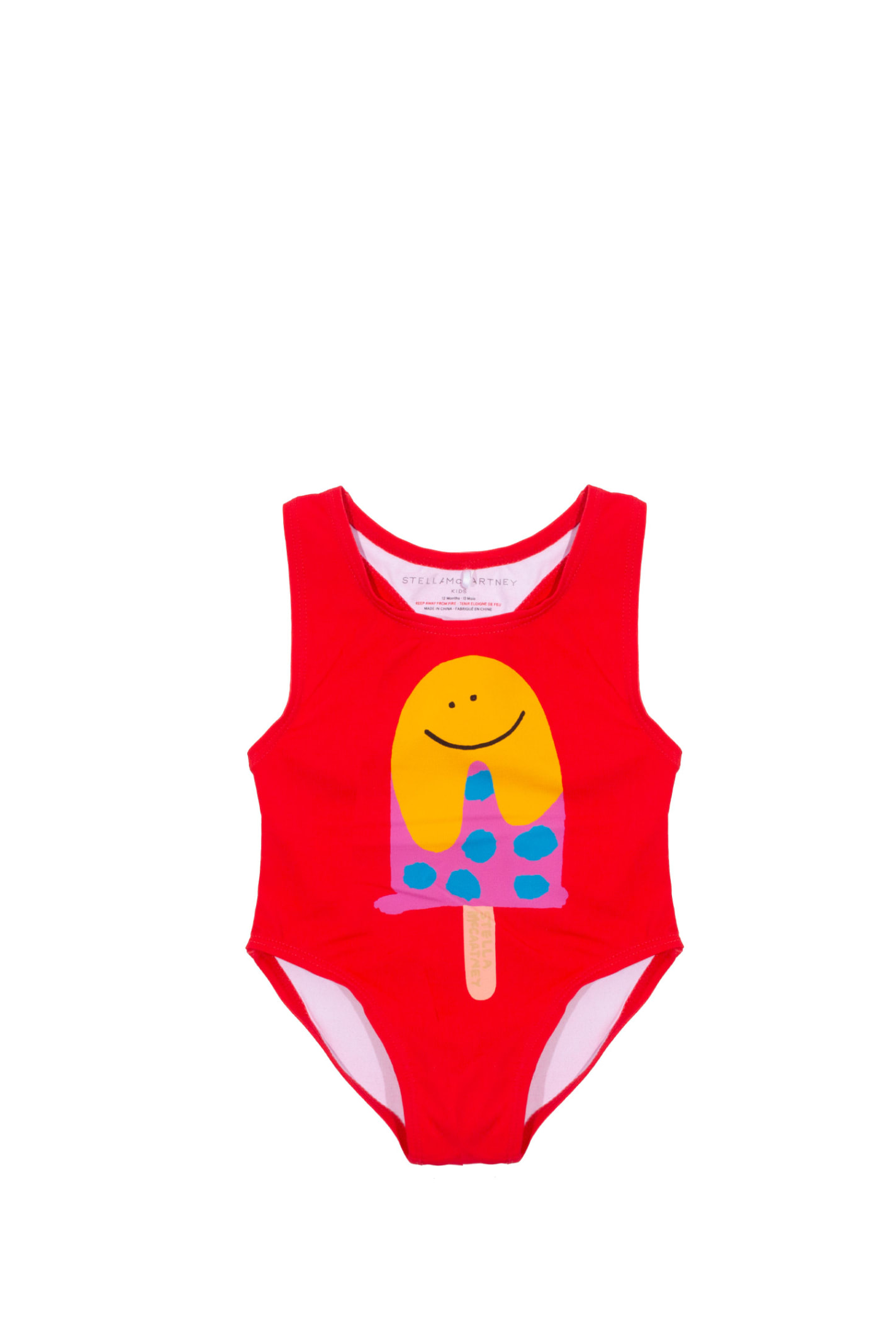 Stella McCartney Kids One Piece Swimsuit In Nylon