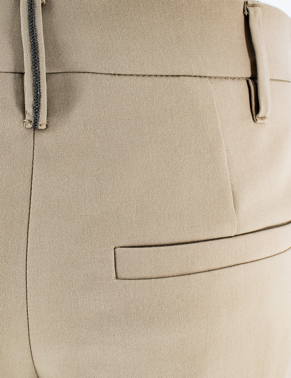 Brunello Cucinelli Trousers In Cartone
