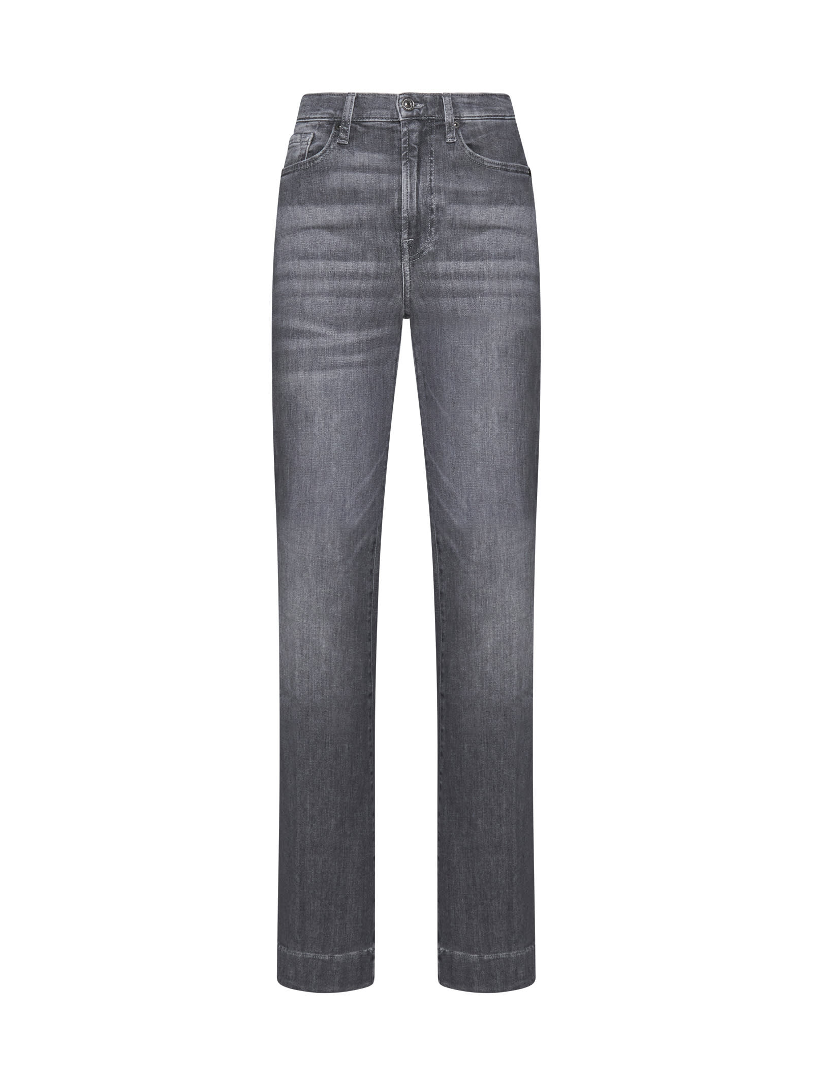 Shop 7 For All Mankind Jeans In Grey