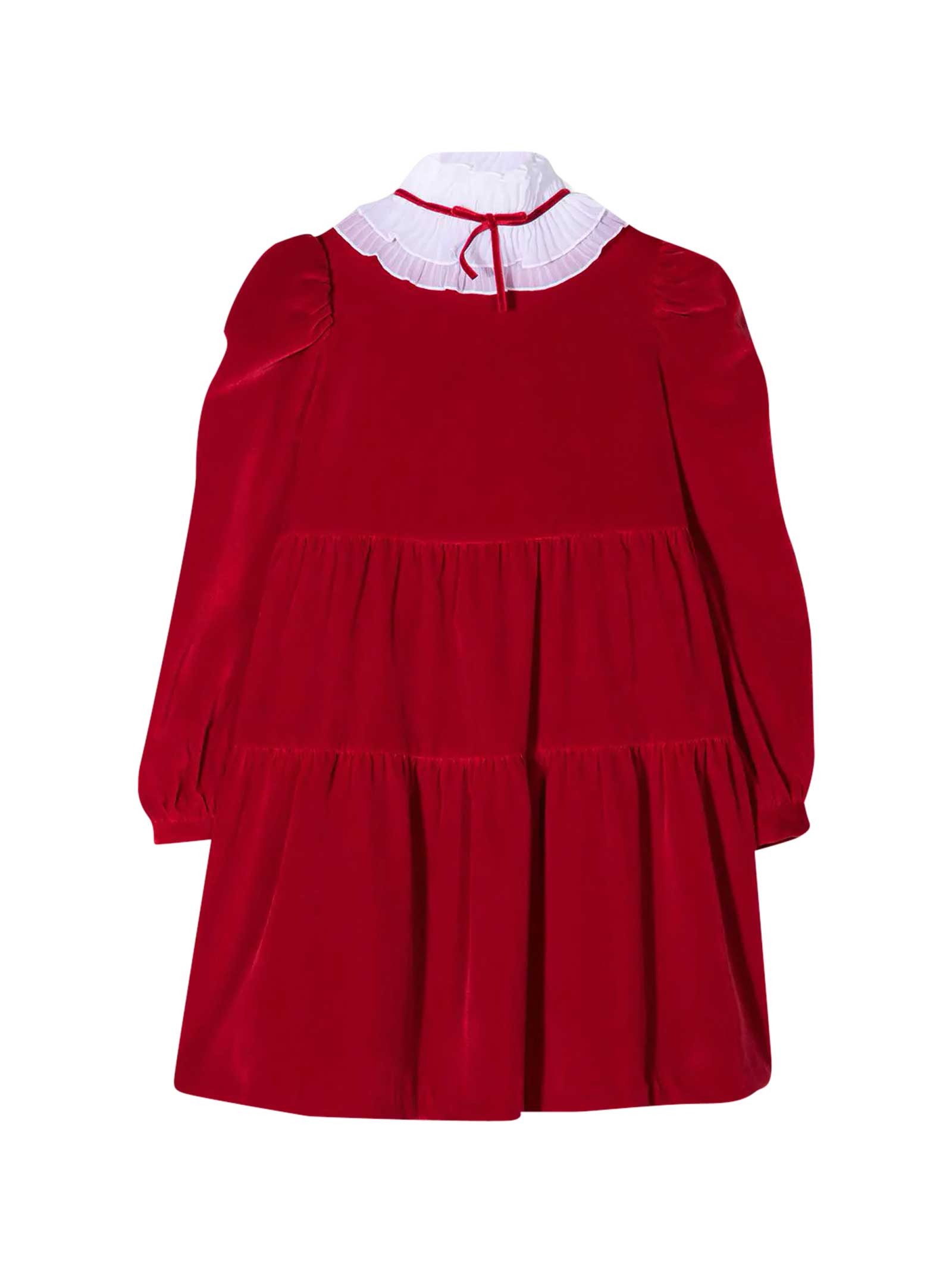 Il Gufo Red Dress