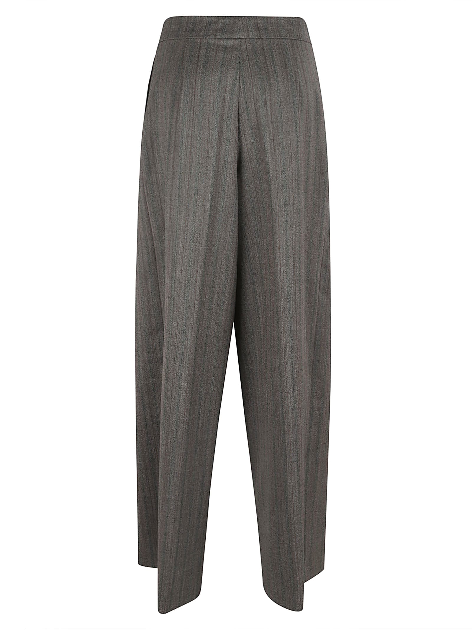 Dries Van Noten Wide Leg In Gray
