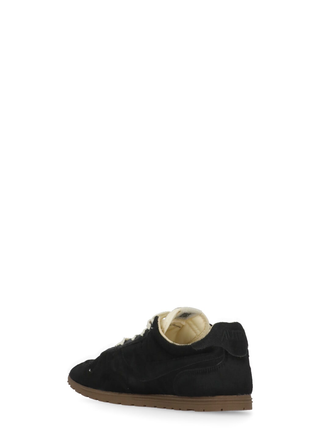 Autry Black Lace Up Sneakers In Black