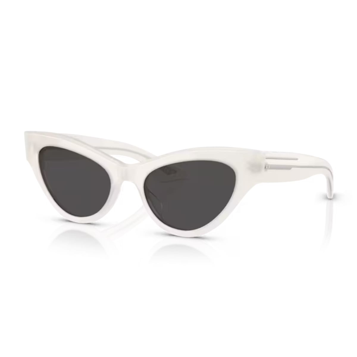 Oliver Peoples X Khaite 54mm Cat Eye Sunglasses In White