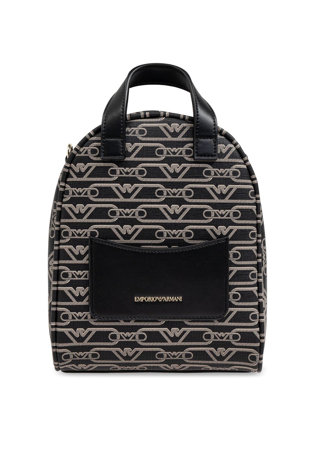 Shop Emporio Armani Backpack With Monogram