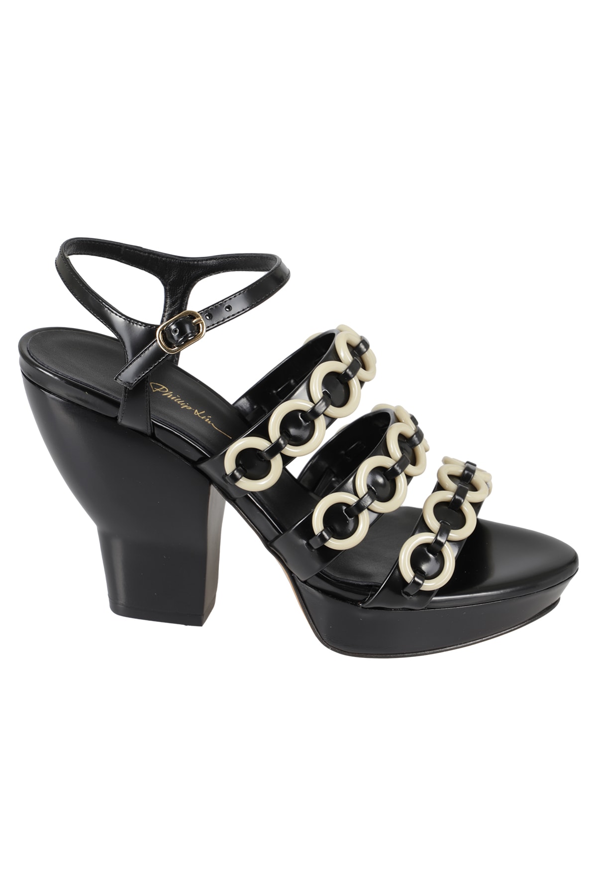 3.1 Phillip Lim Women's Salma Leather Platform Sandals In Nero
