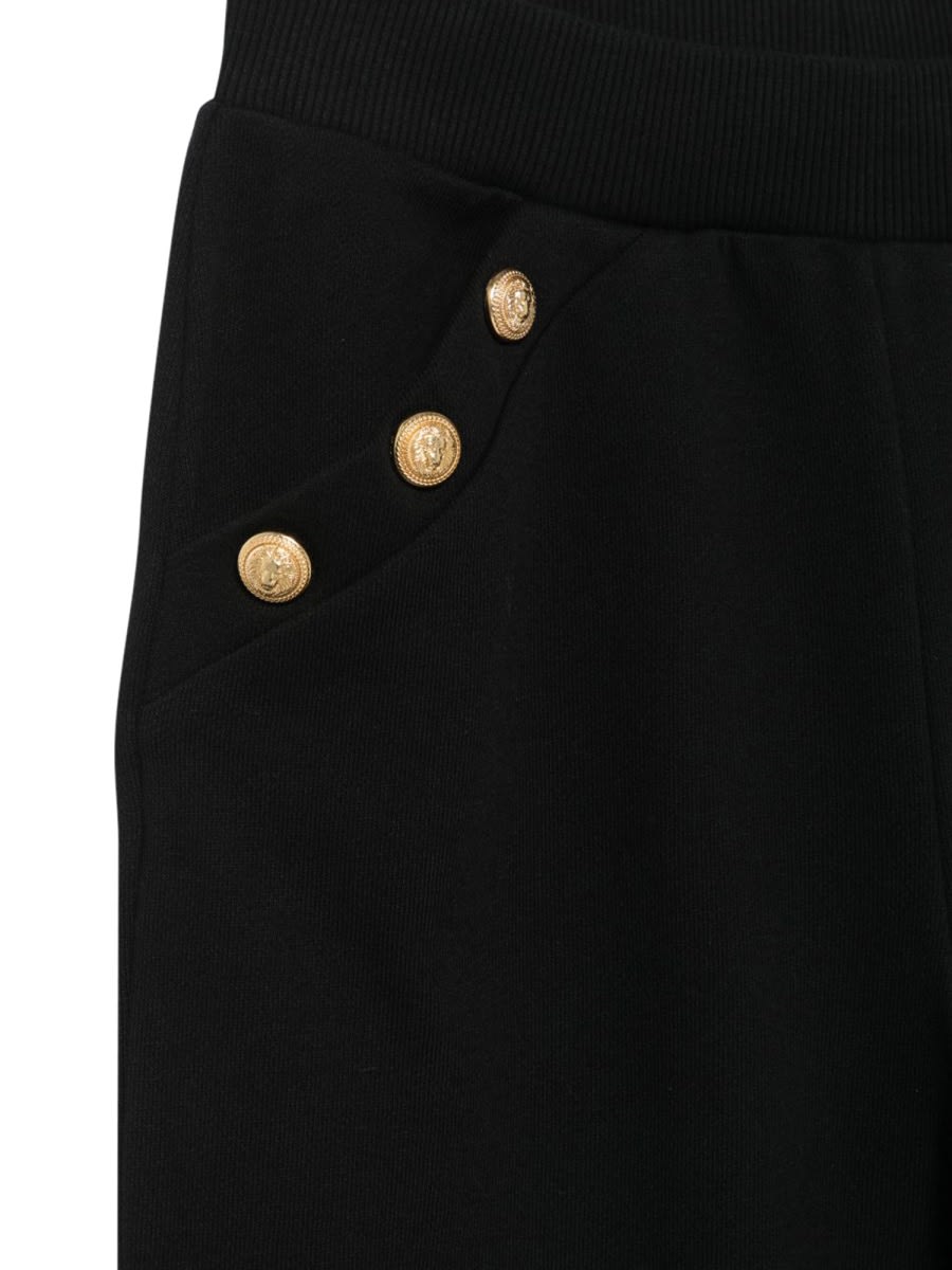 Shop Balmain Jogging Pants In Multicolour