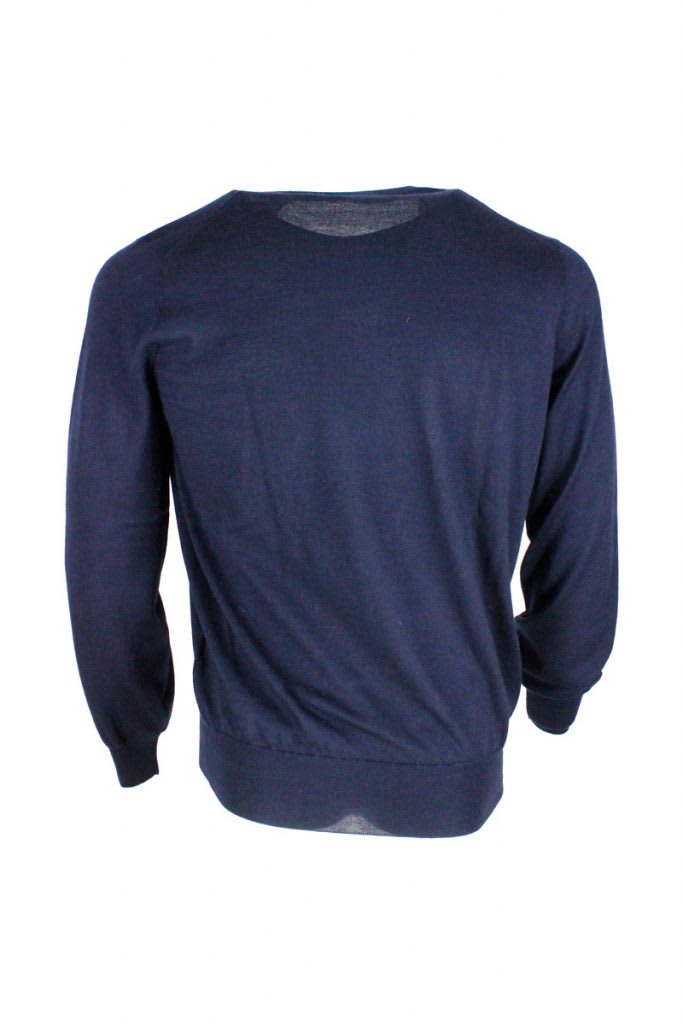 Shop Brunello Cucinelli Sweater In Blue