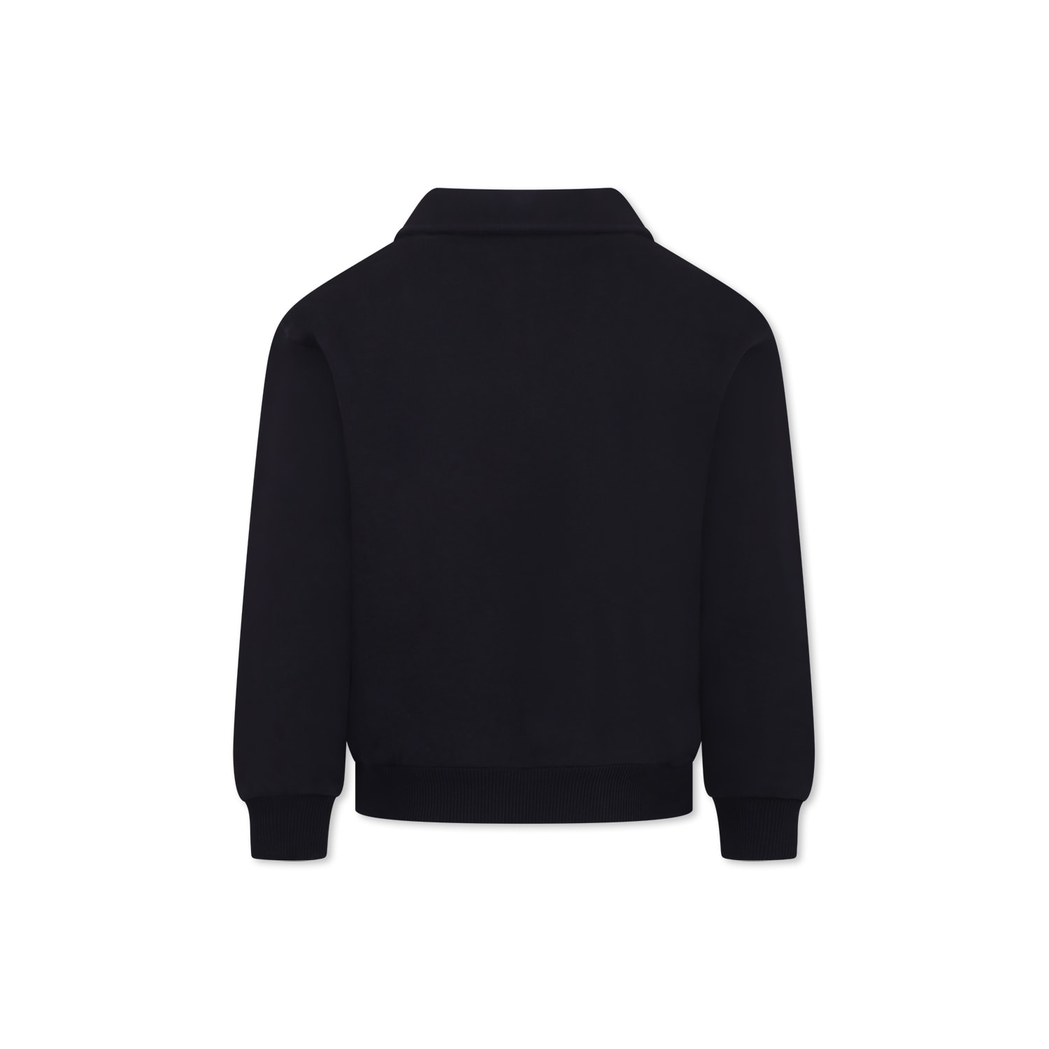 Dolce & Gabbana Long-sleeved Sweater In Blue