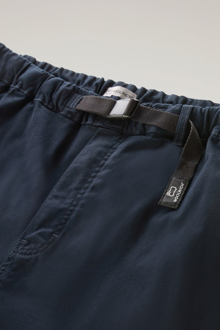 Woolrich Men's Cotton Shorts In Blu
