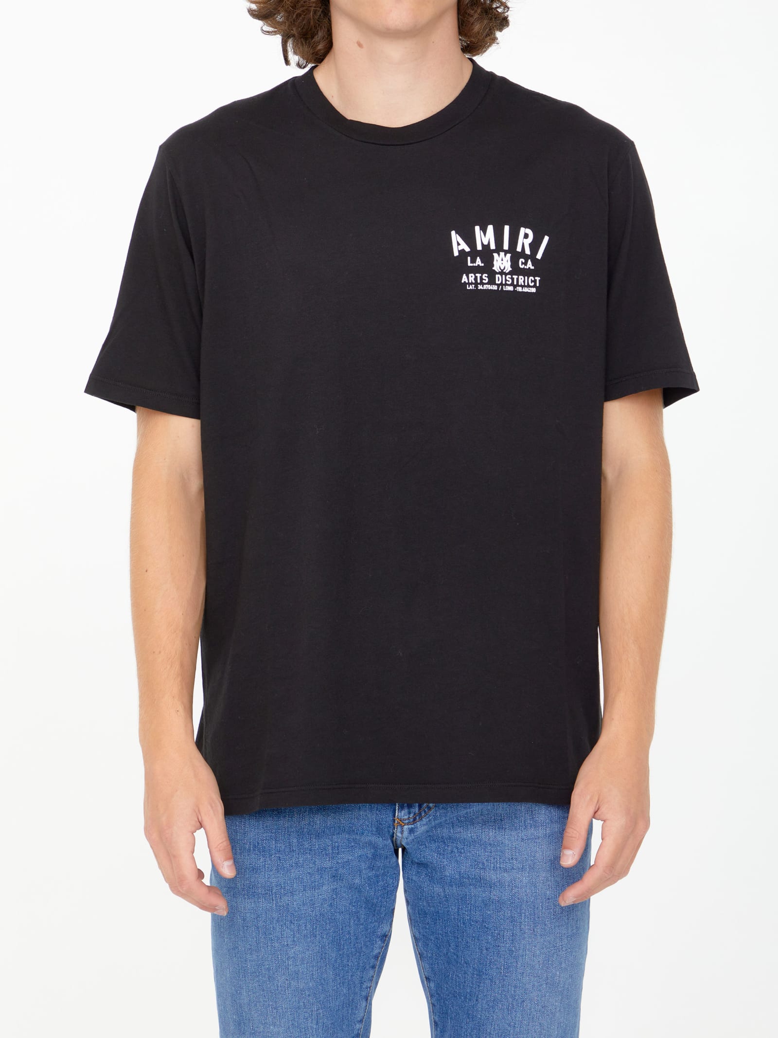 AMIRI Black T-shirt With Logo